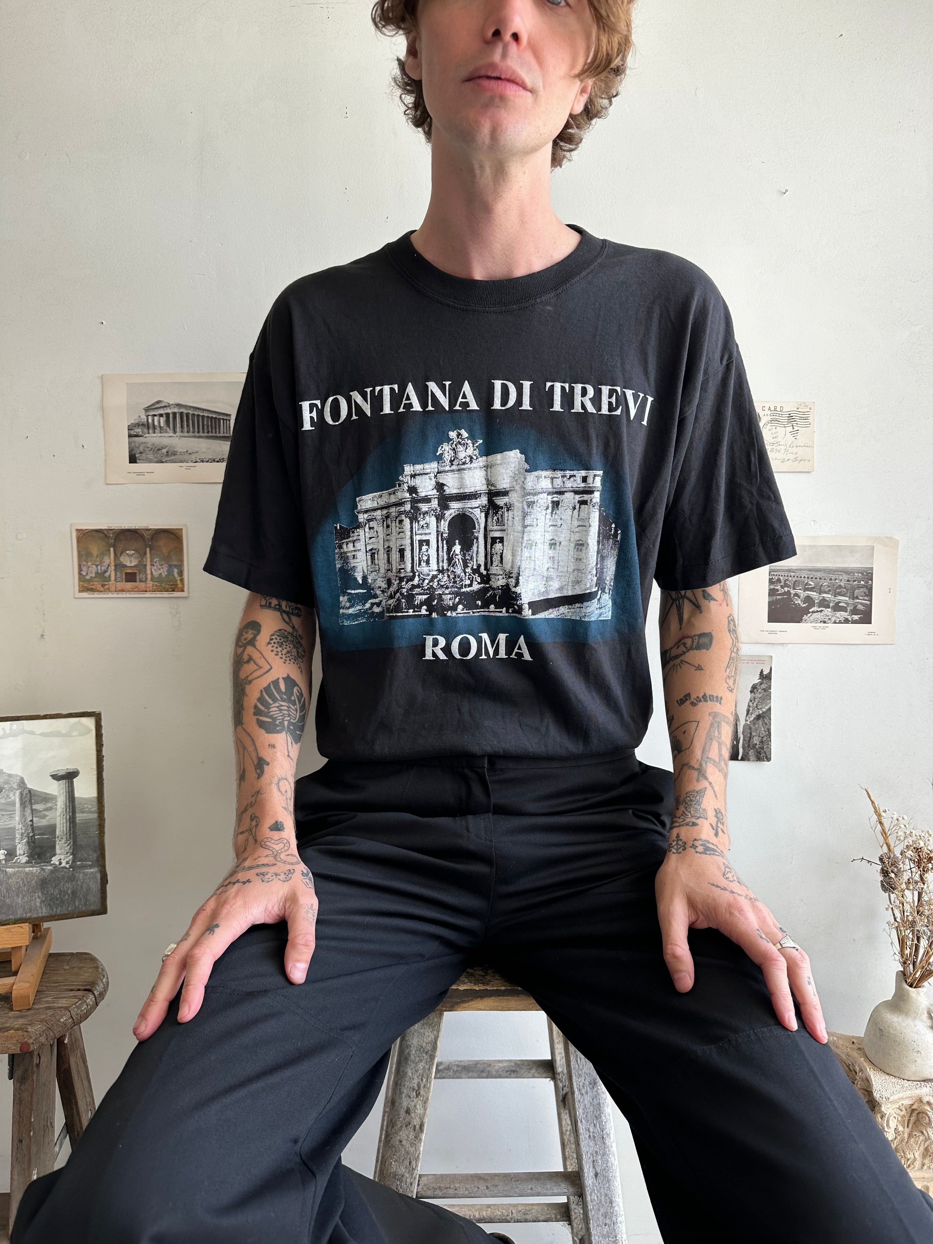 1980s Trevi Fountain Rome Tee (XL)
