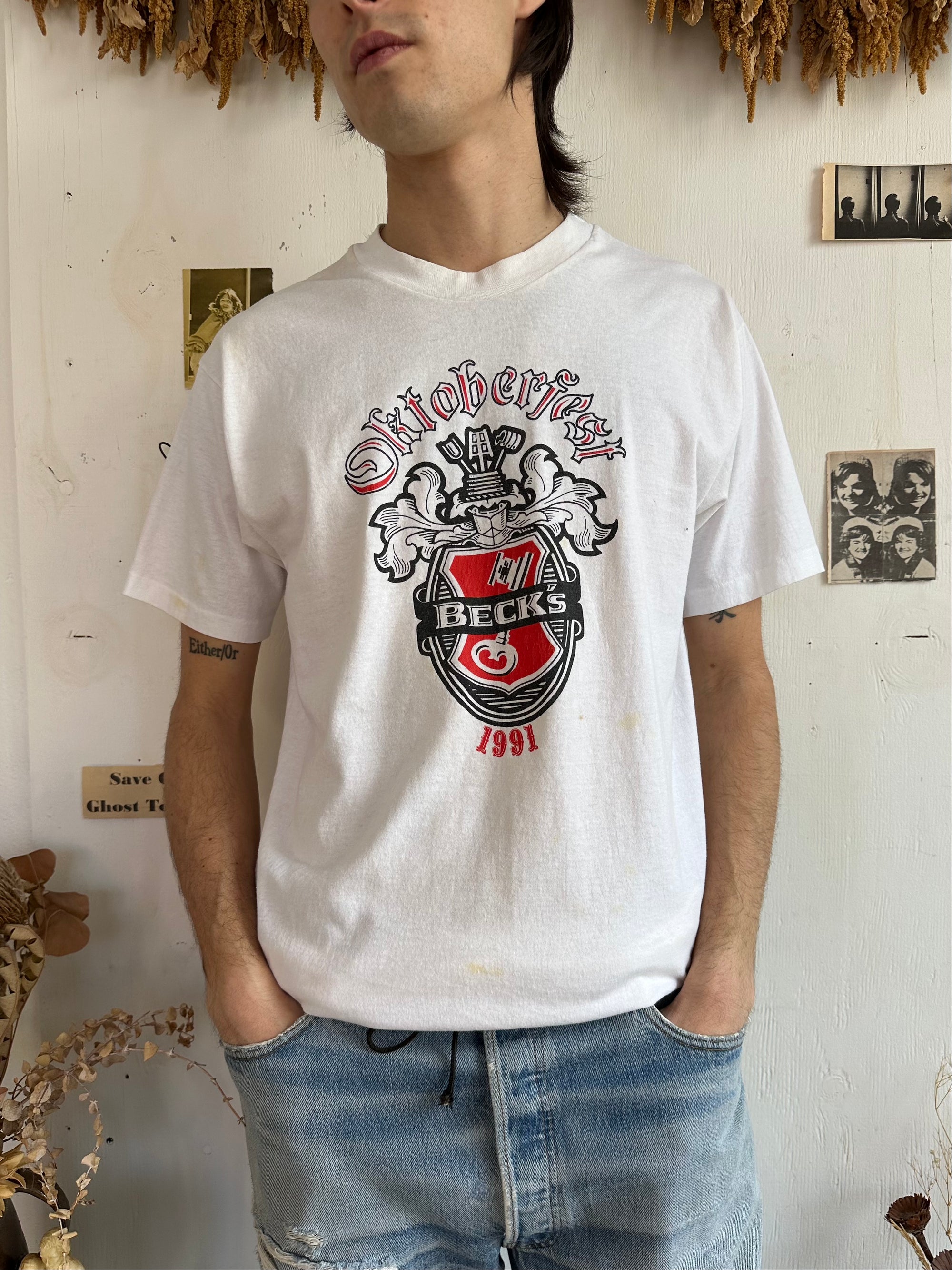 1991 Becks Oktoberfest T-Shirt