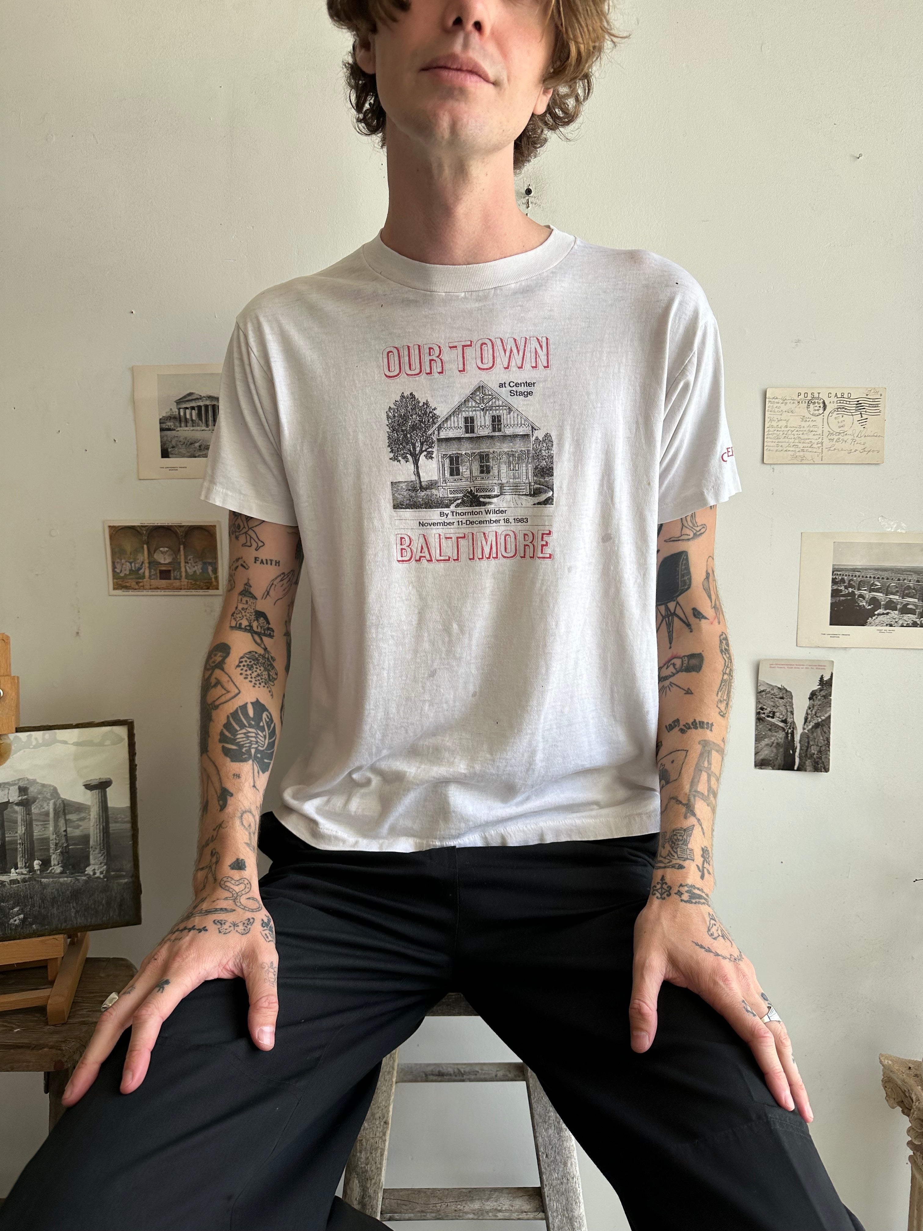 1980s Paper Thin Baltimore Tee (M)