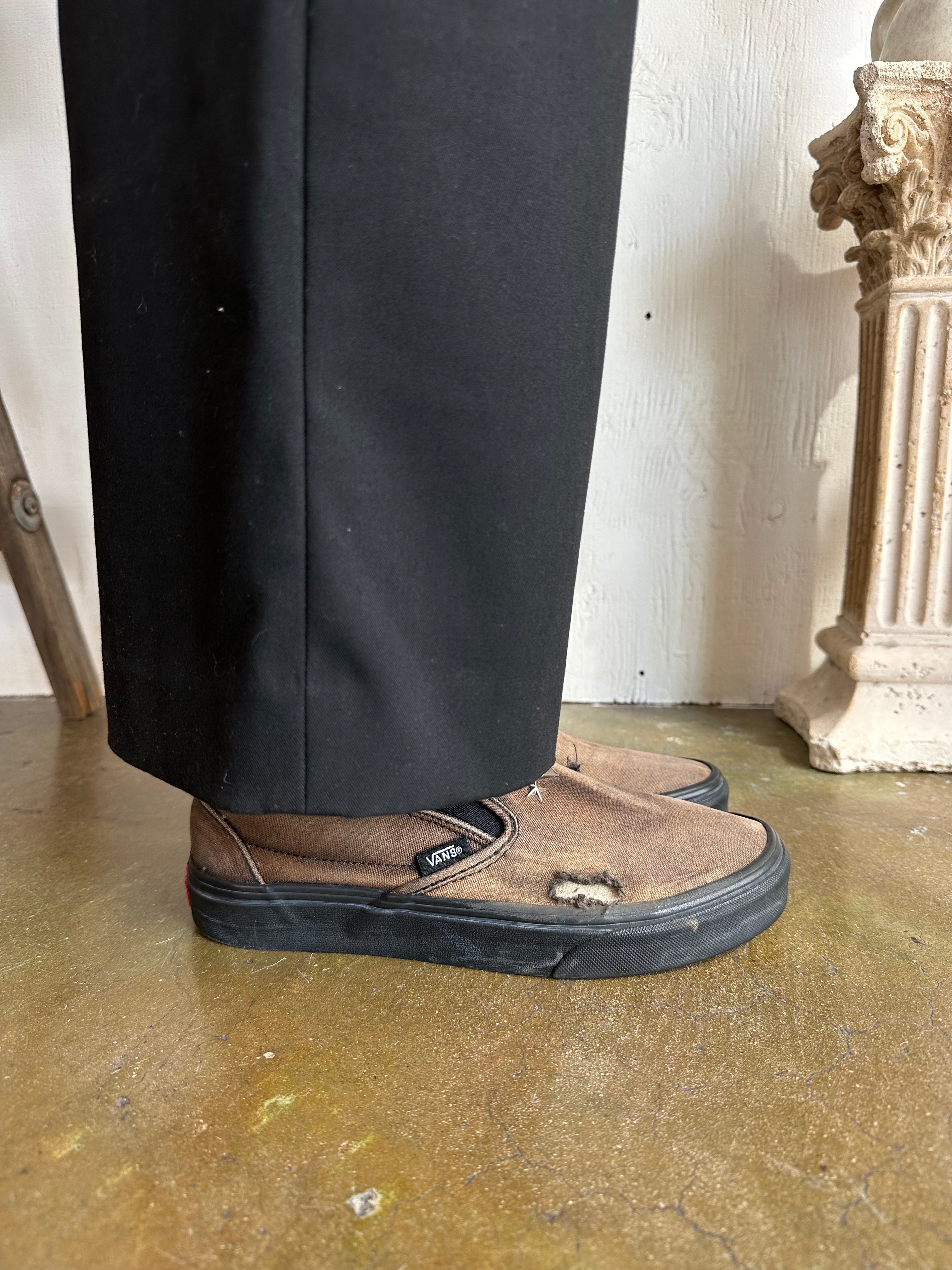 Thrashed Sun Faded Vans W/ Studs (M6.5/W8)