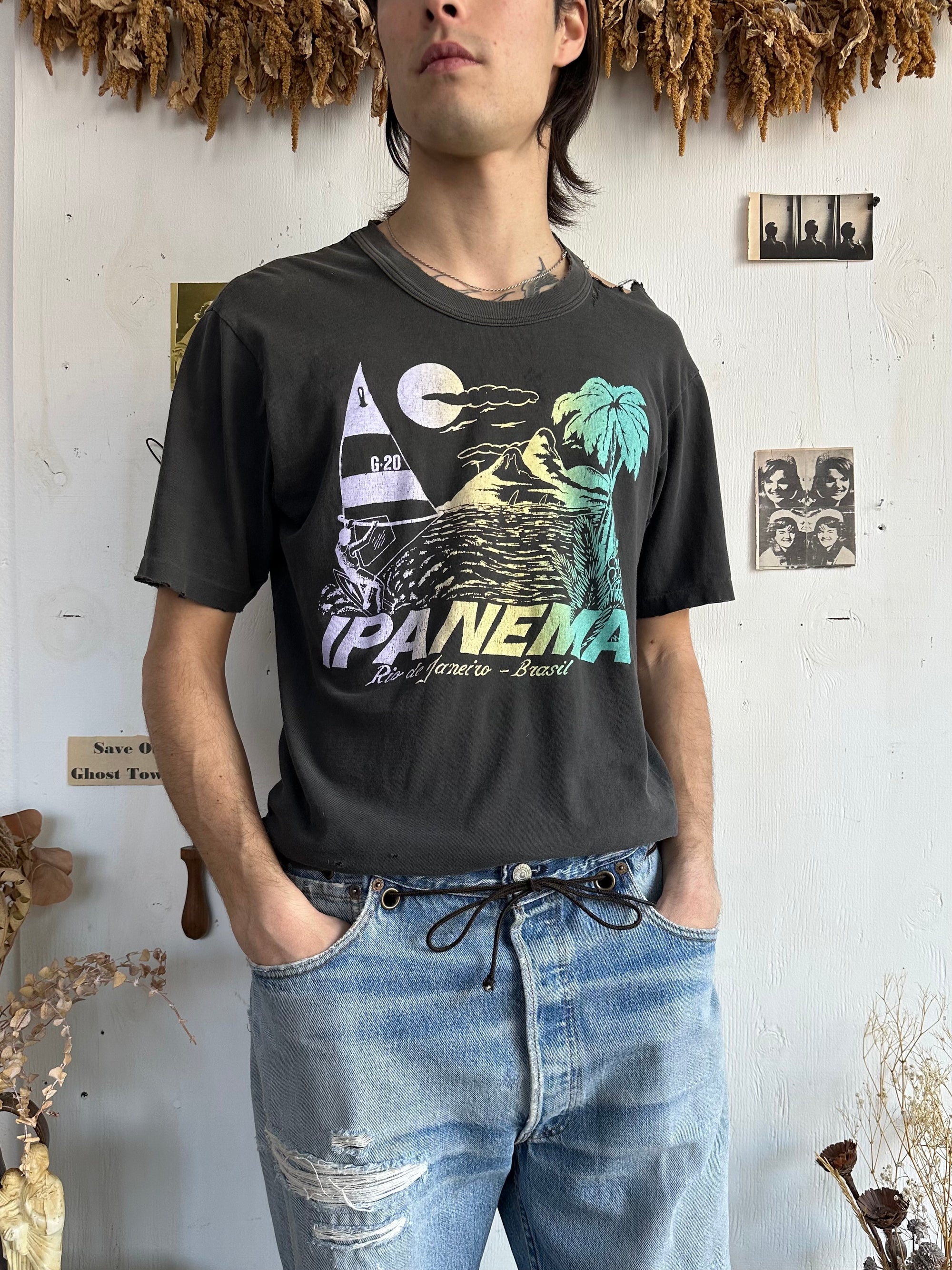 1990s Thrashed Panama Tee