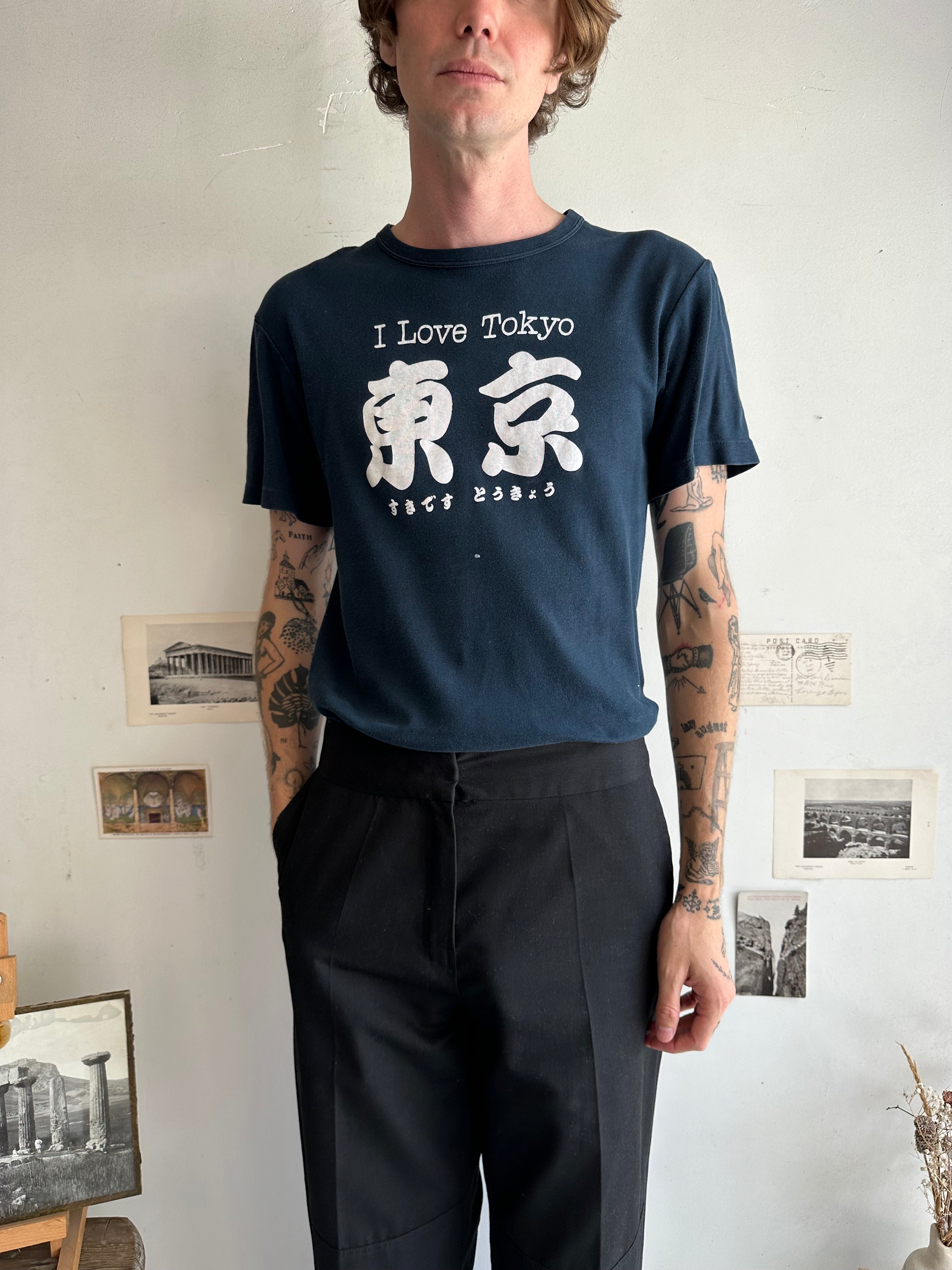 1980s  Made In Japan “I Love Tokyo” Tee (M)