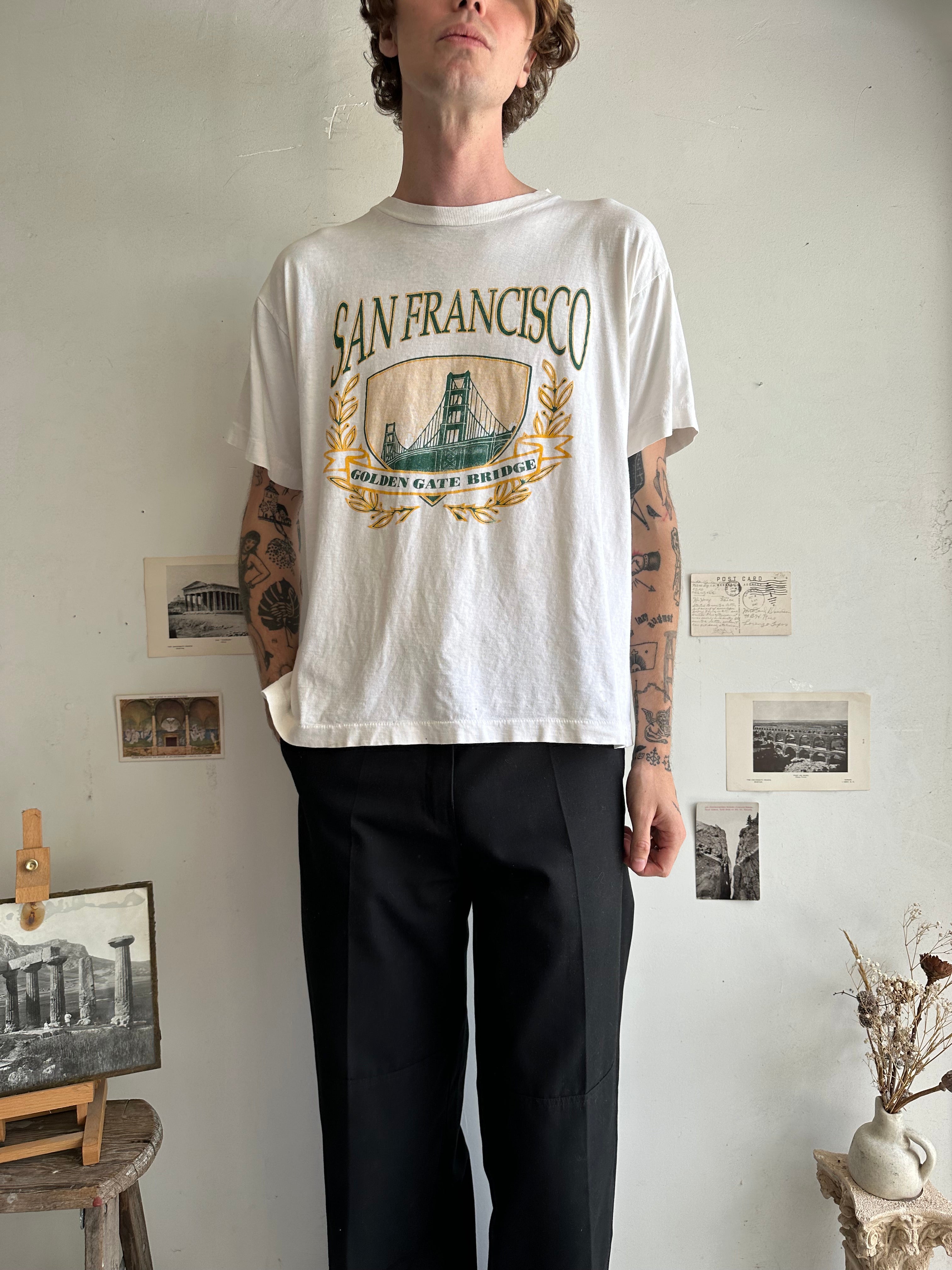 1980s San Francisco Golden Gate Bridge Tee (Boxy L/XL)