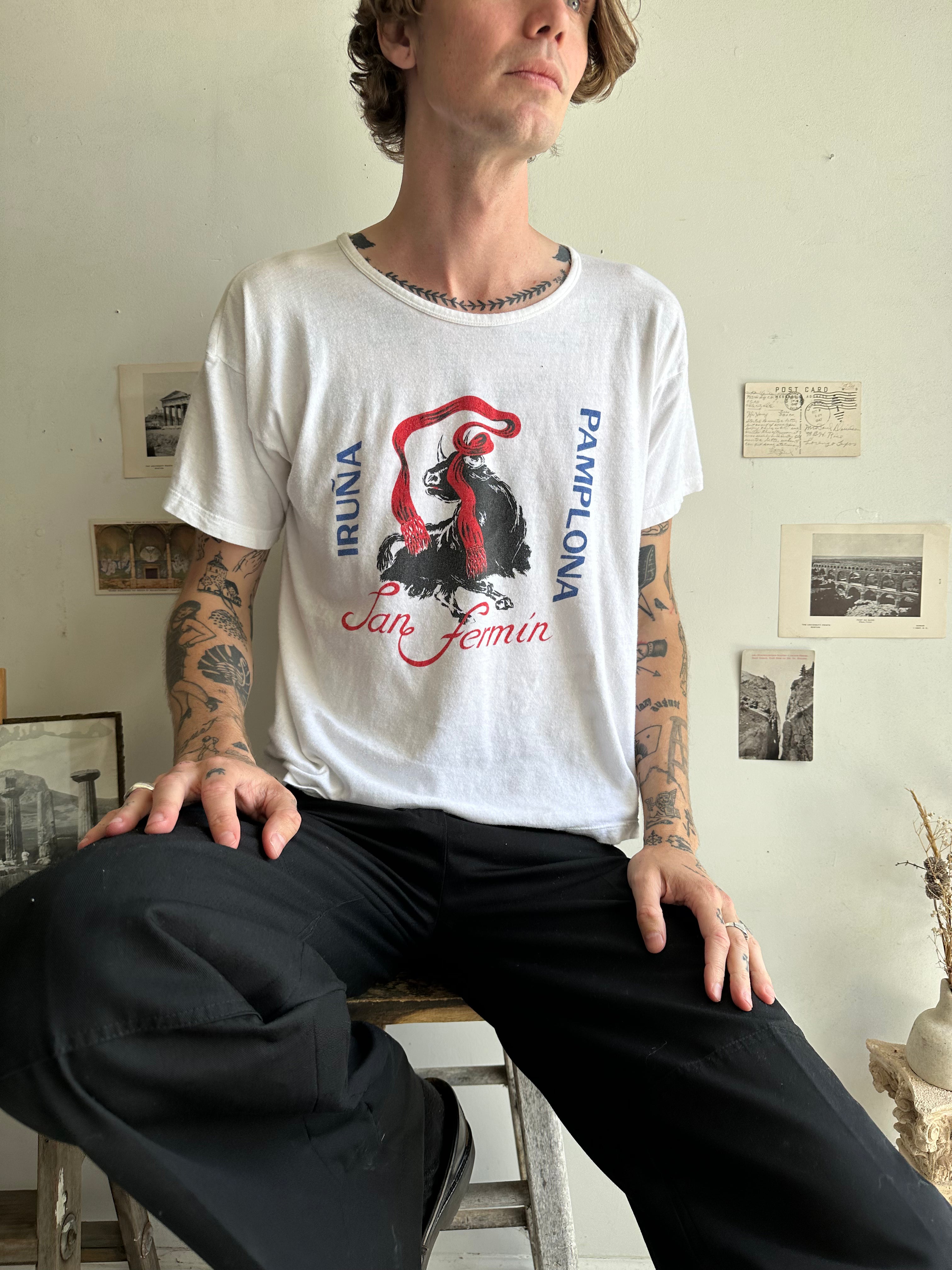 1980s Pamplona Bull Tee (Boxy M/L)