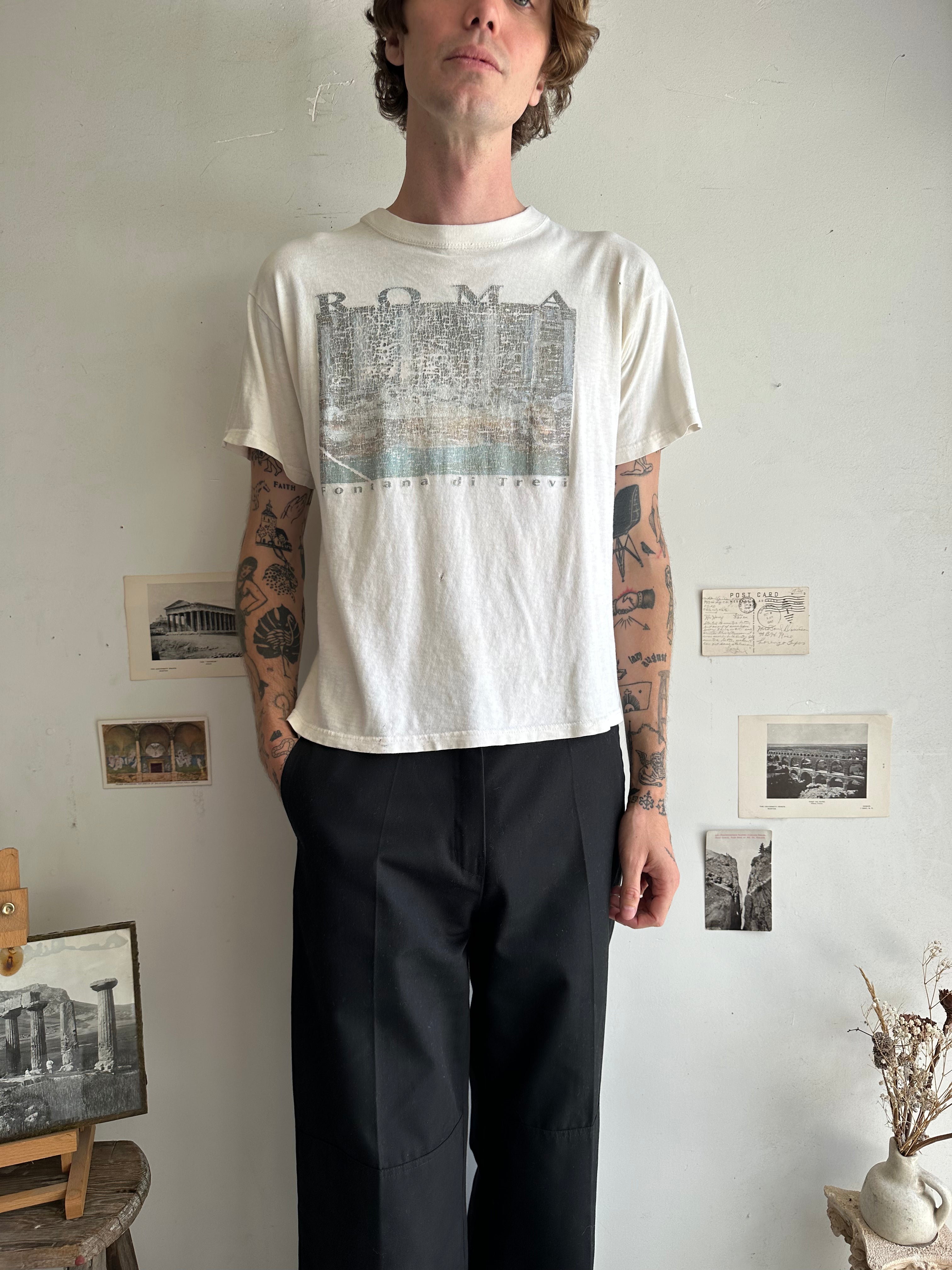 1980s Trevi Fountain Tee (Boxy M/L)