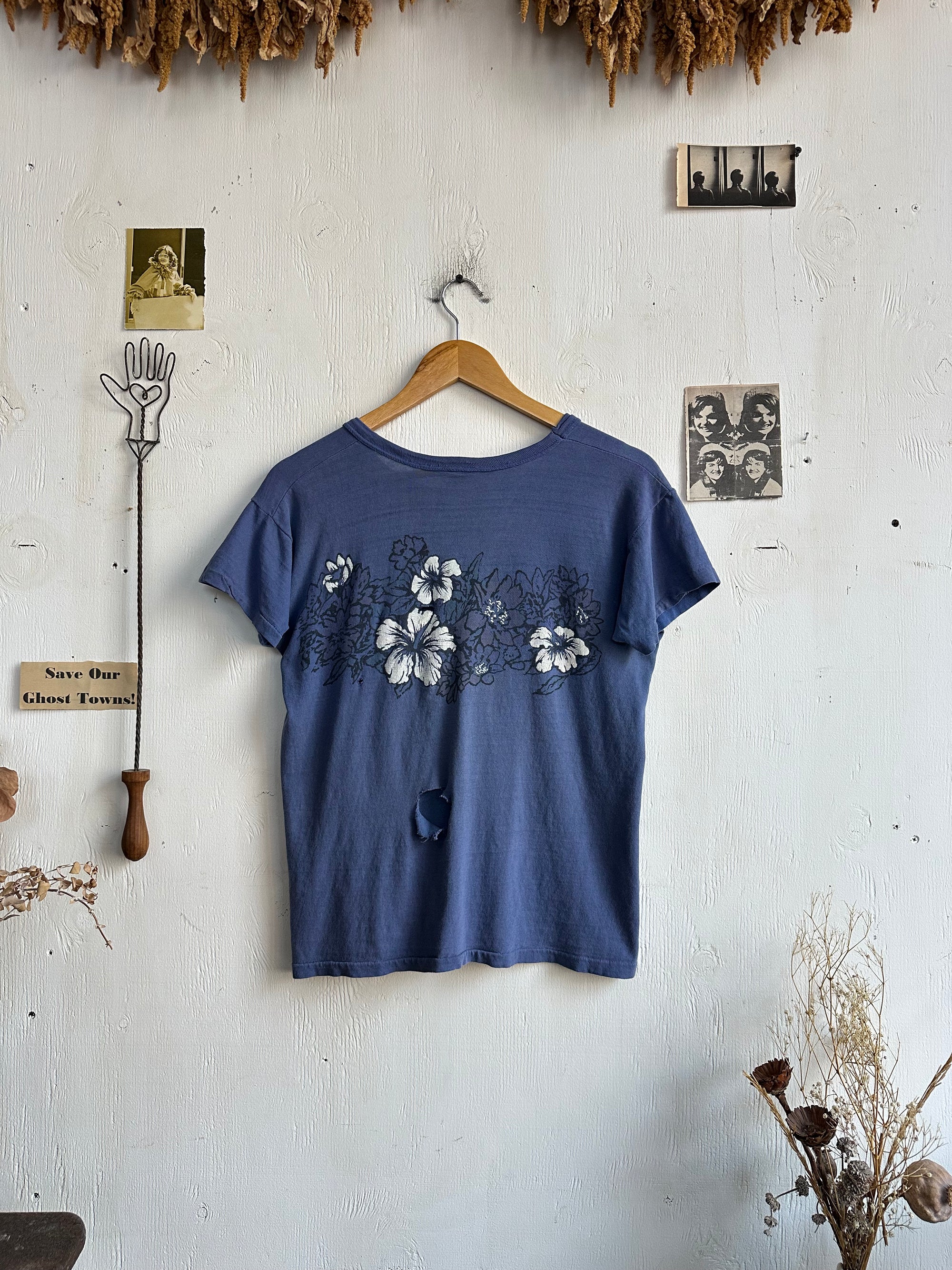 1970s Tropical Flowers Tee