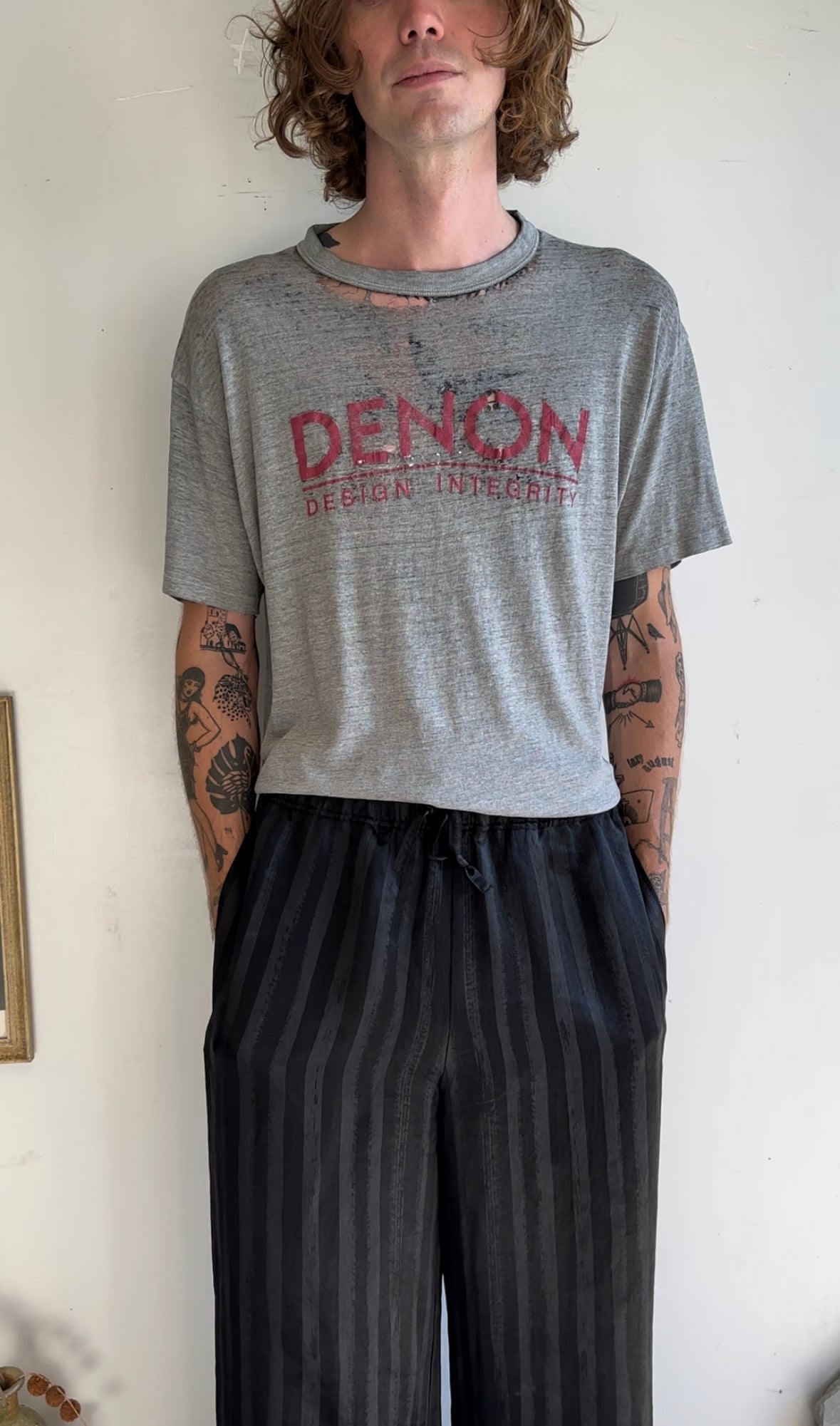 1980s Thrashed Denon T-Shirt (XL)