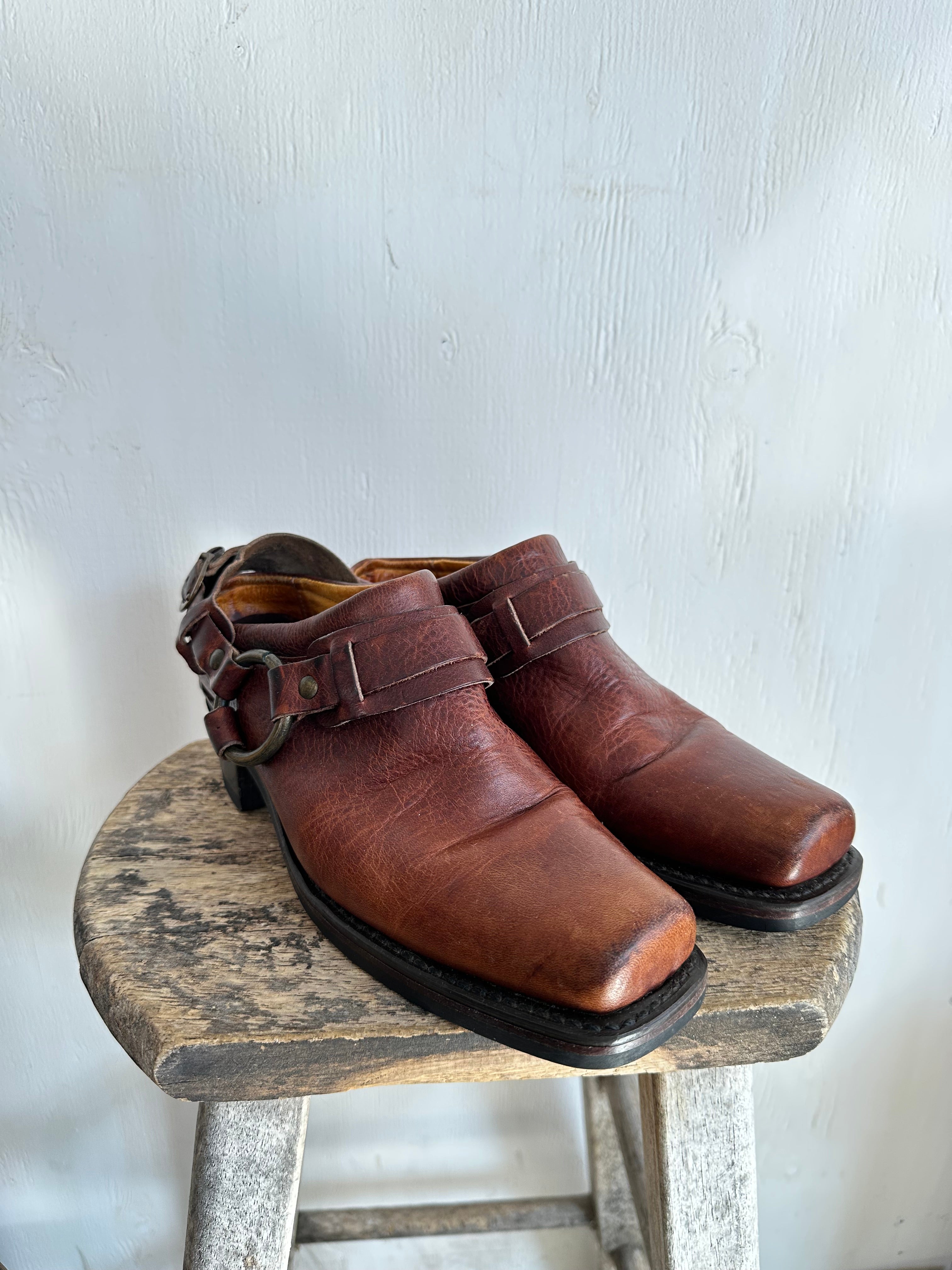 1980s Frye Mules (W7.5)