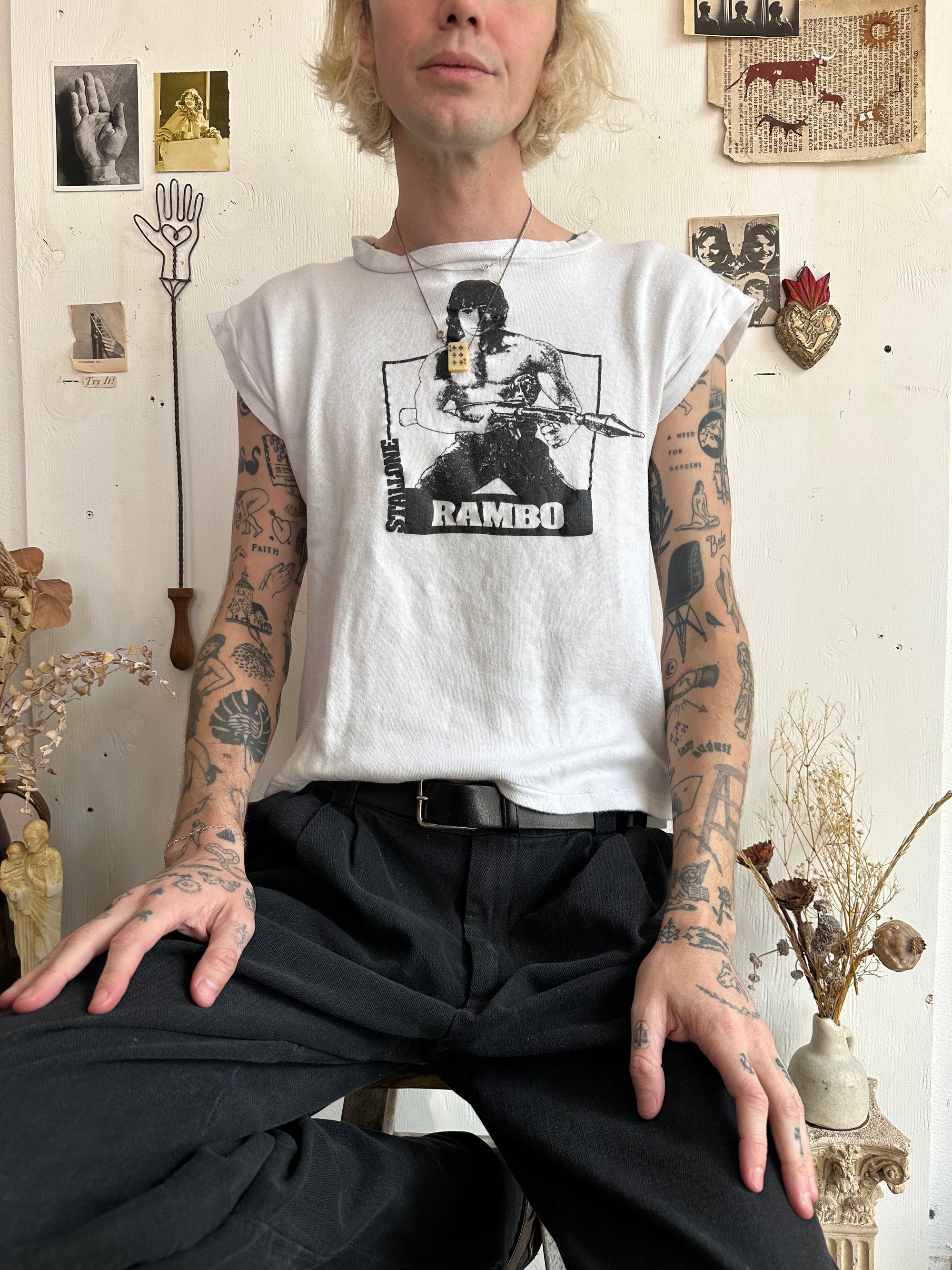 1980s Rambo Muscle Tee