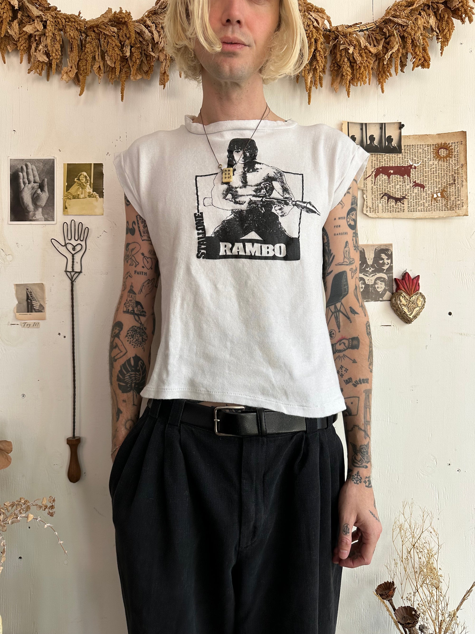 1980s Rambo Muscle Tee
