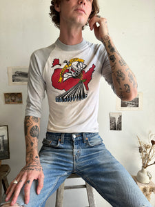 1978 Sunfaded Nashville Baseball Tee (S)