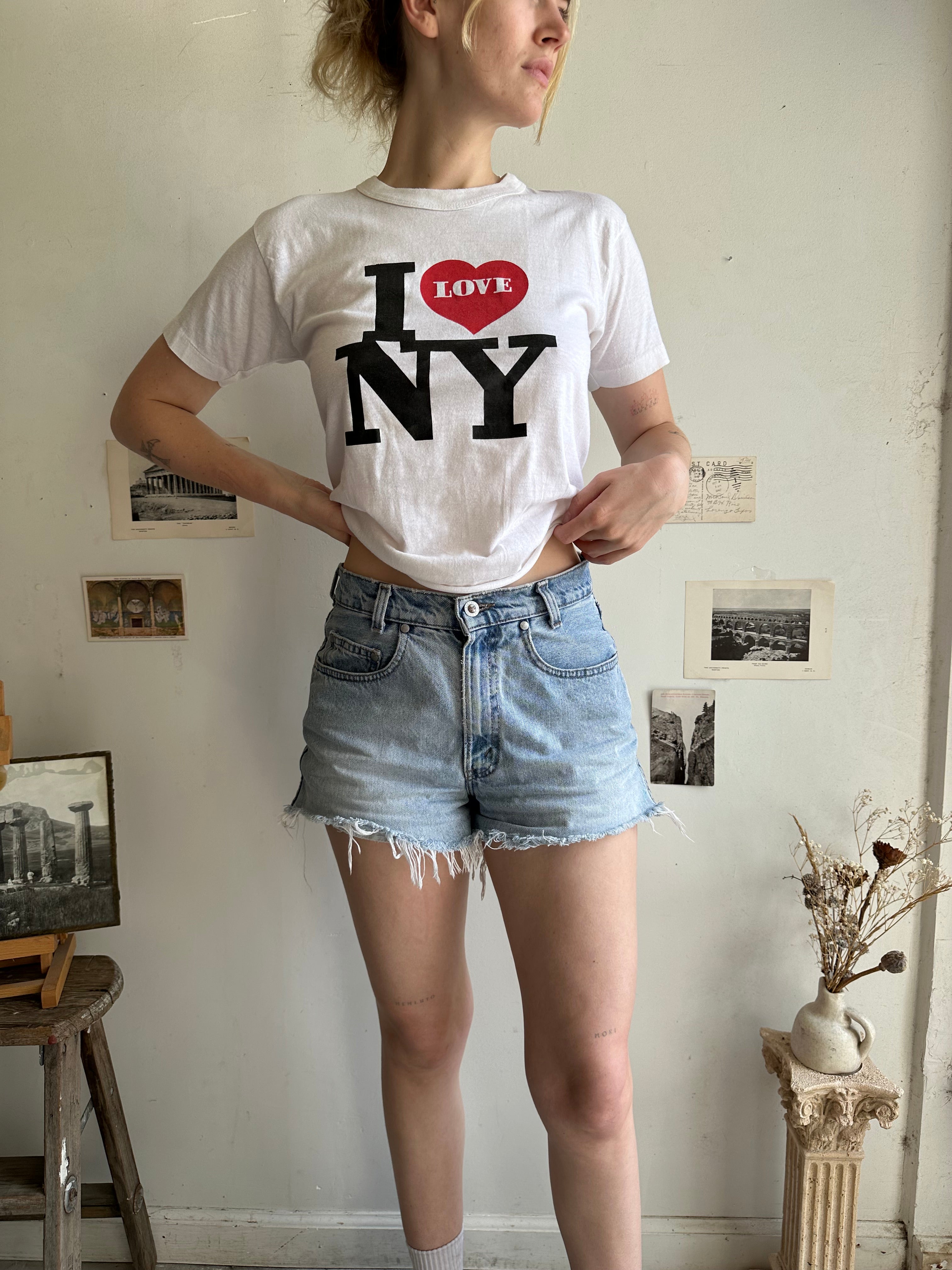 1980s Chopped “I Love New York Tee (S/M)