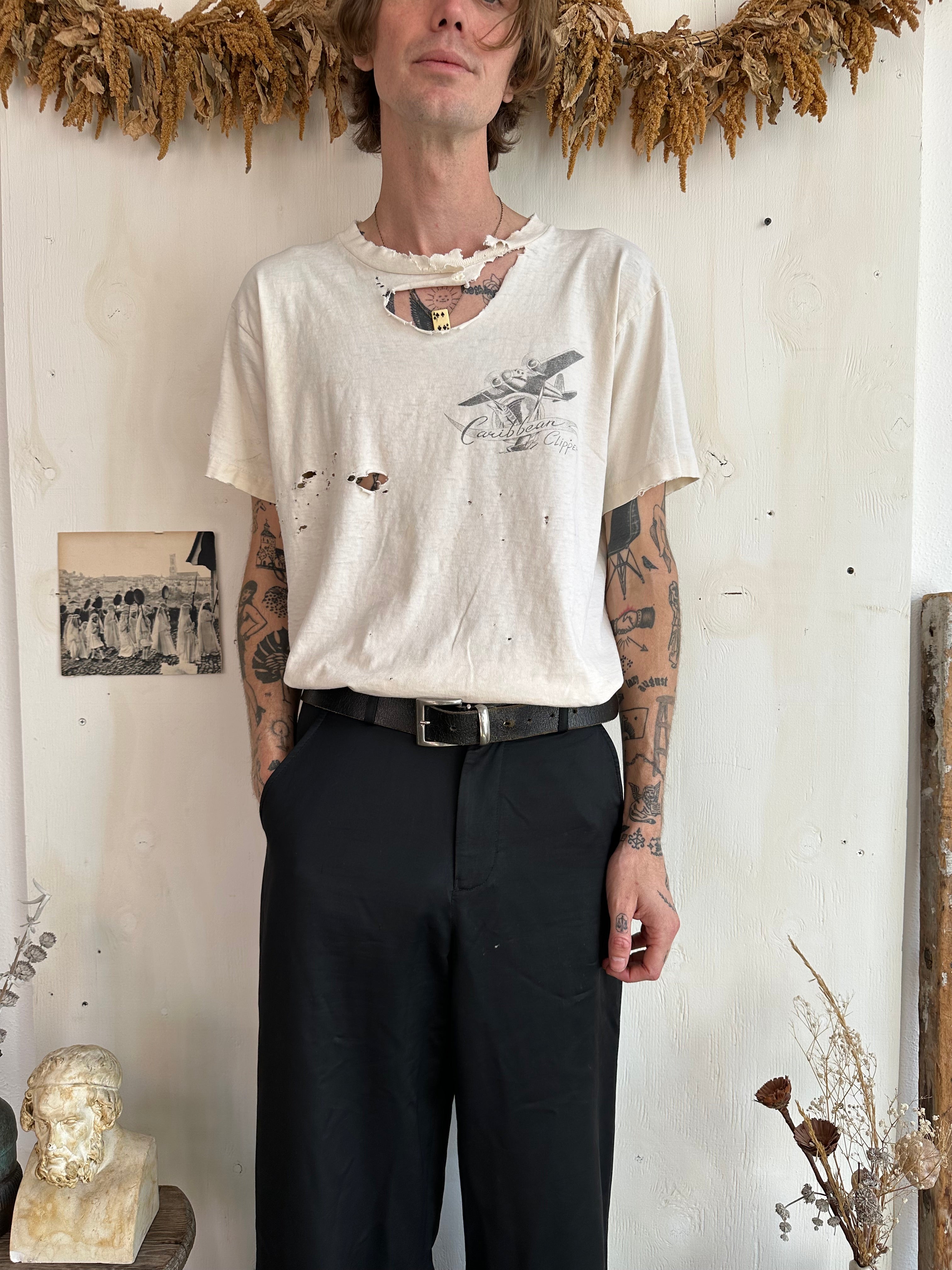 1990s Thrashed Caribbean Tee (XL)