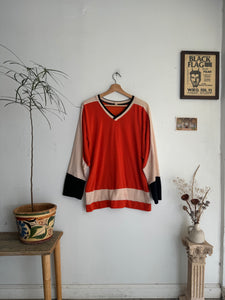 1970s Well Worn Orange Jersey (L)