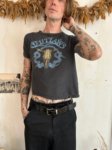 1970s Faded Outlaws Tee (Boxy S)