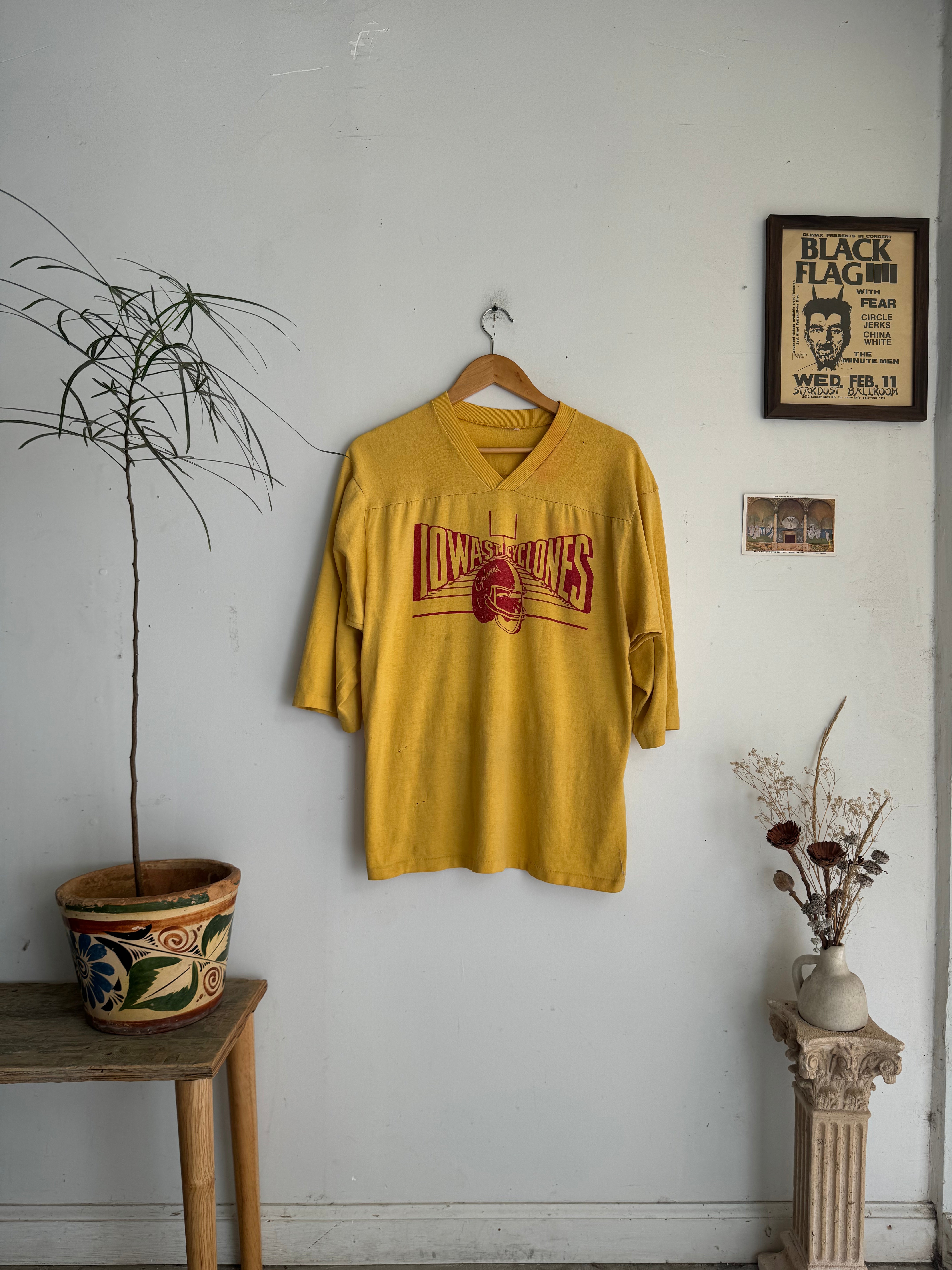 1980s Iowa Cyclones Jersey Tee (L)