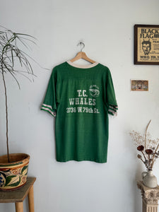 1980s Thrashed Save The Whales Jersey Tee (L)