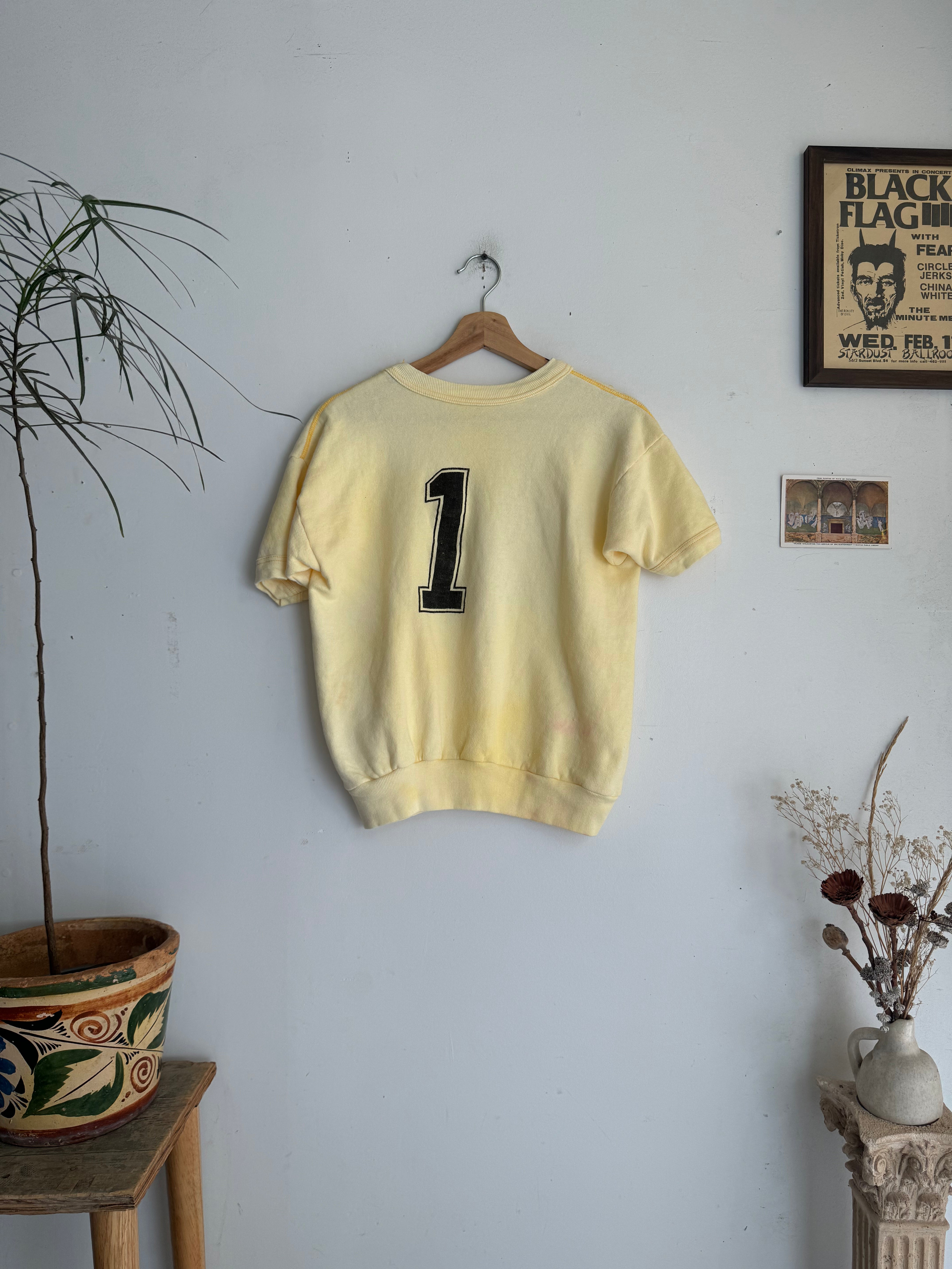 1960s #1 Jersey Sweatshirt Tee (M)