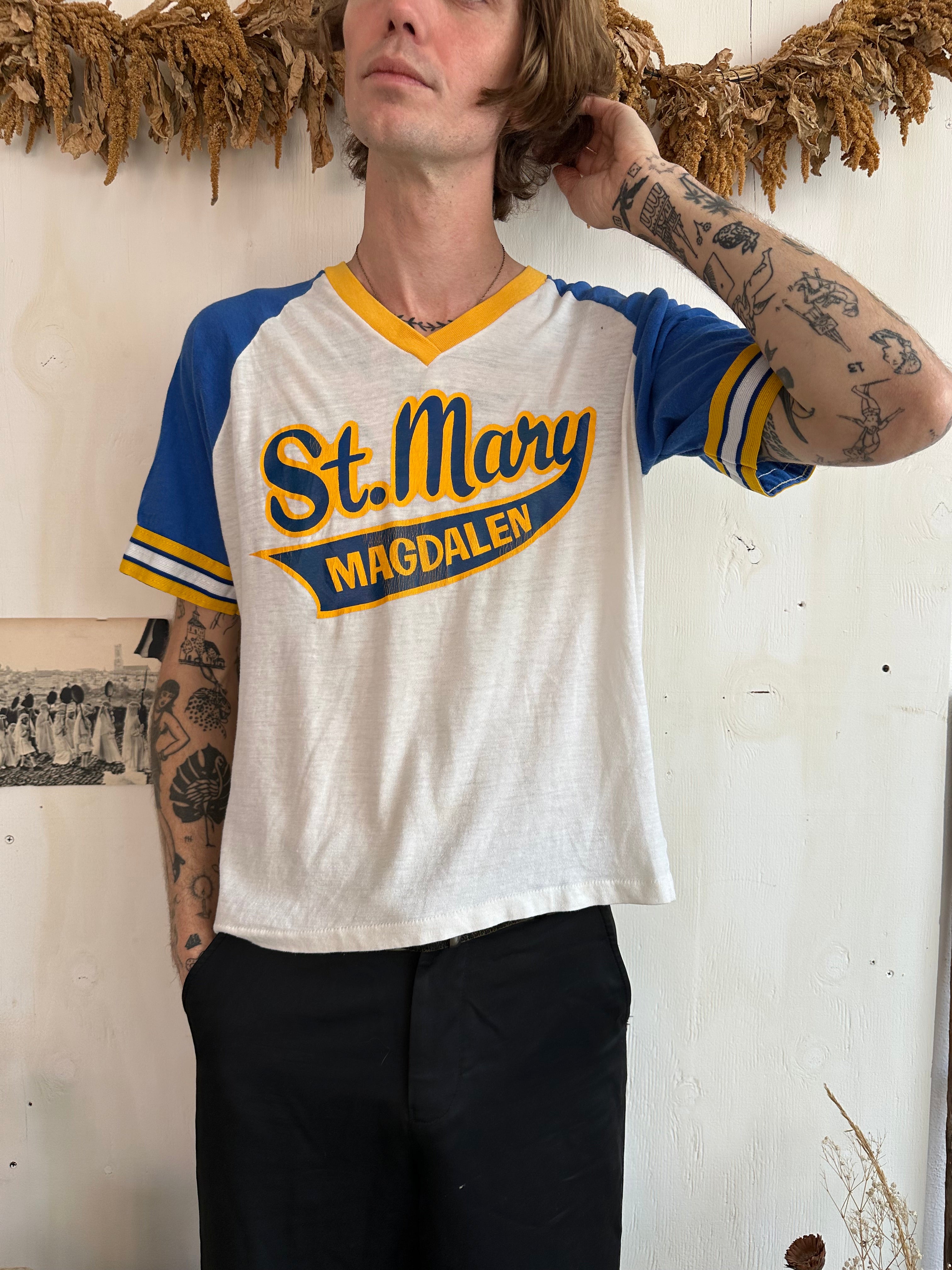 1980s Mary Magdalen Jersey Tee (Boxy M)