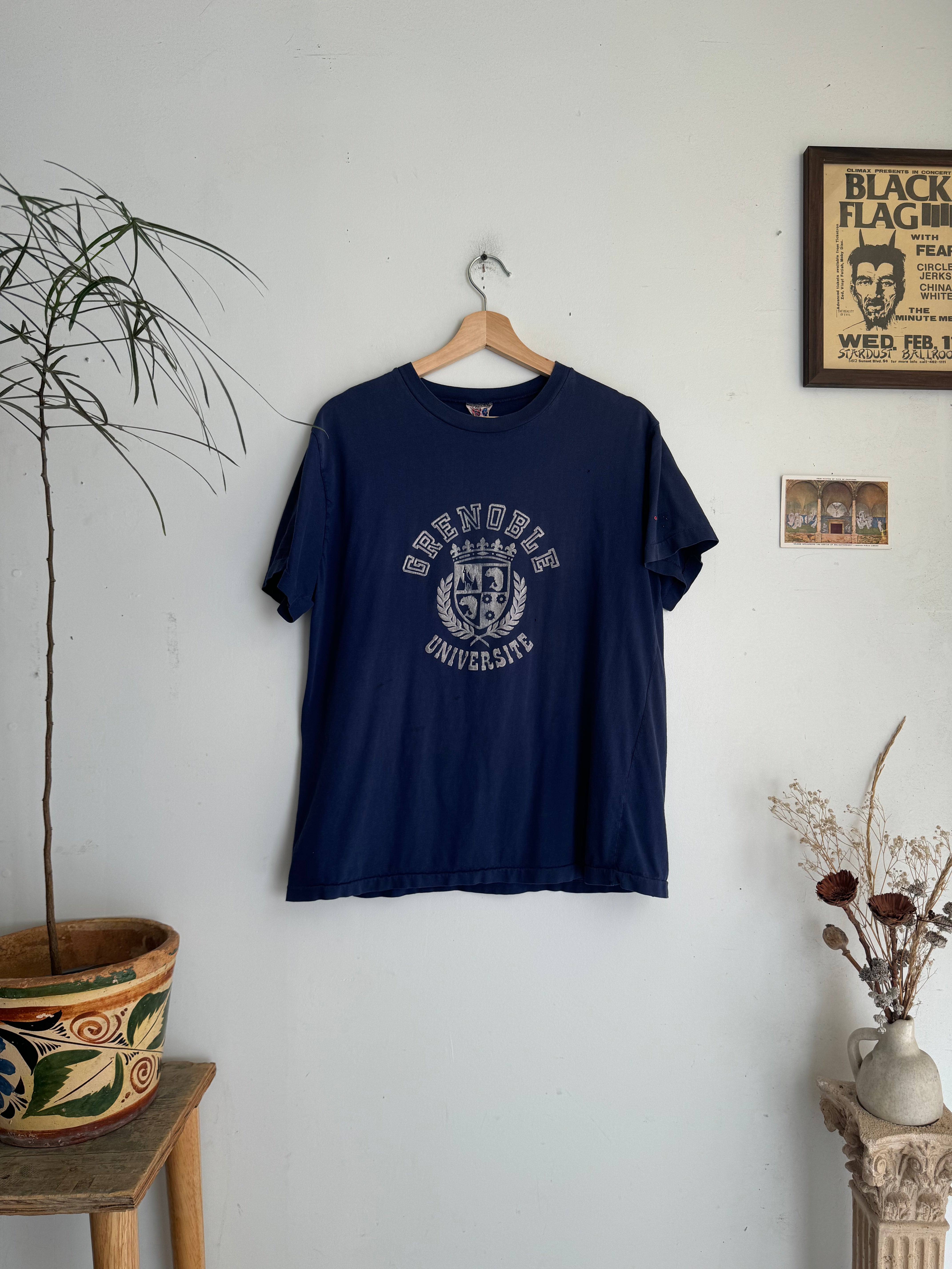 1980s Grenoble France University T-Shirt (M)