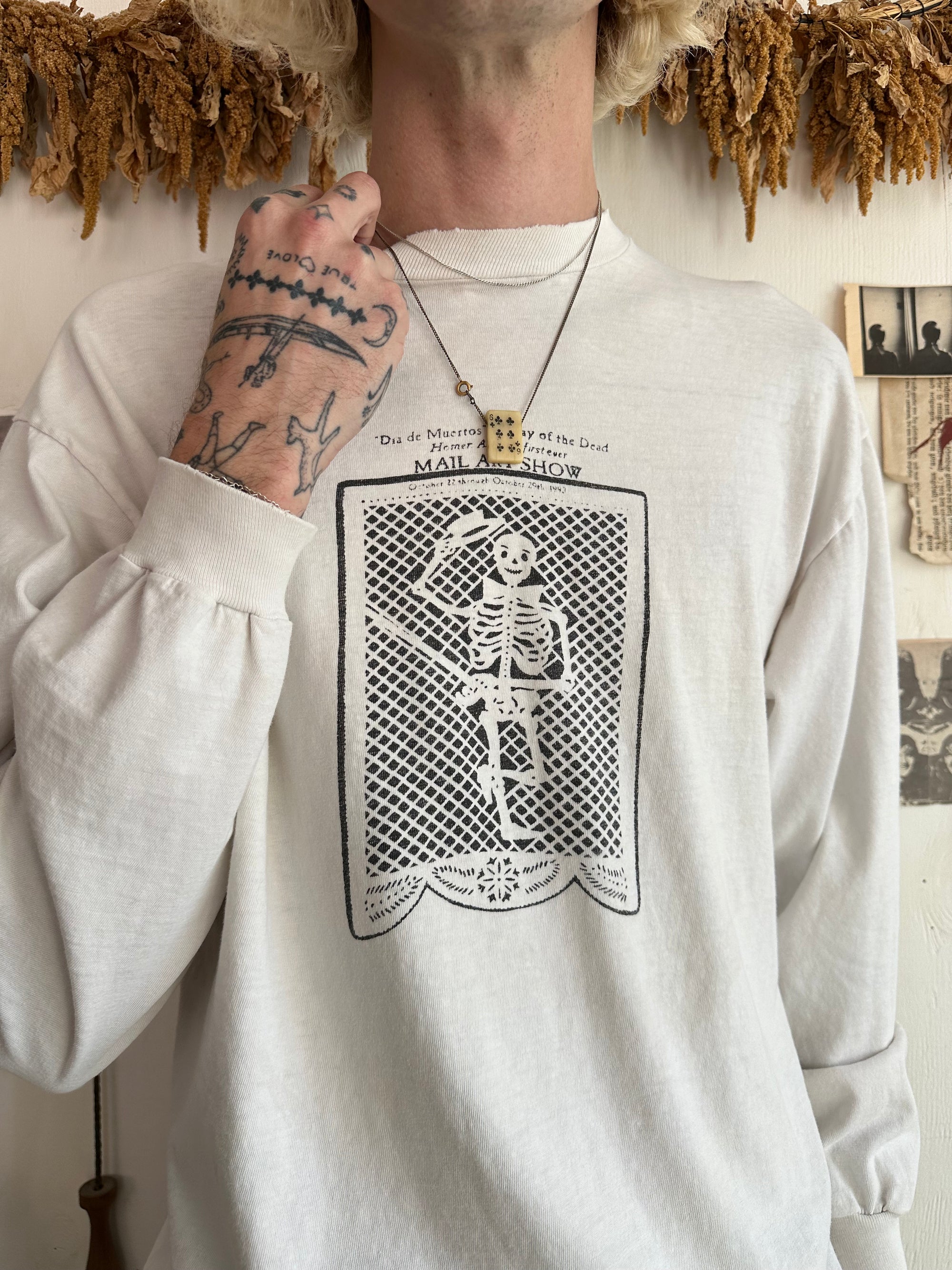 1990s Day of the Dead Art Show Long Sleeve