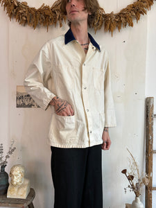 1980s White Chore Coat (XL)