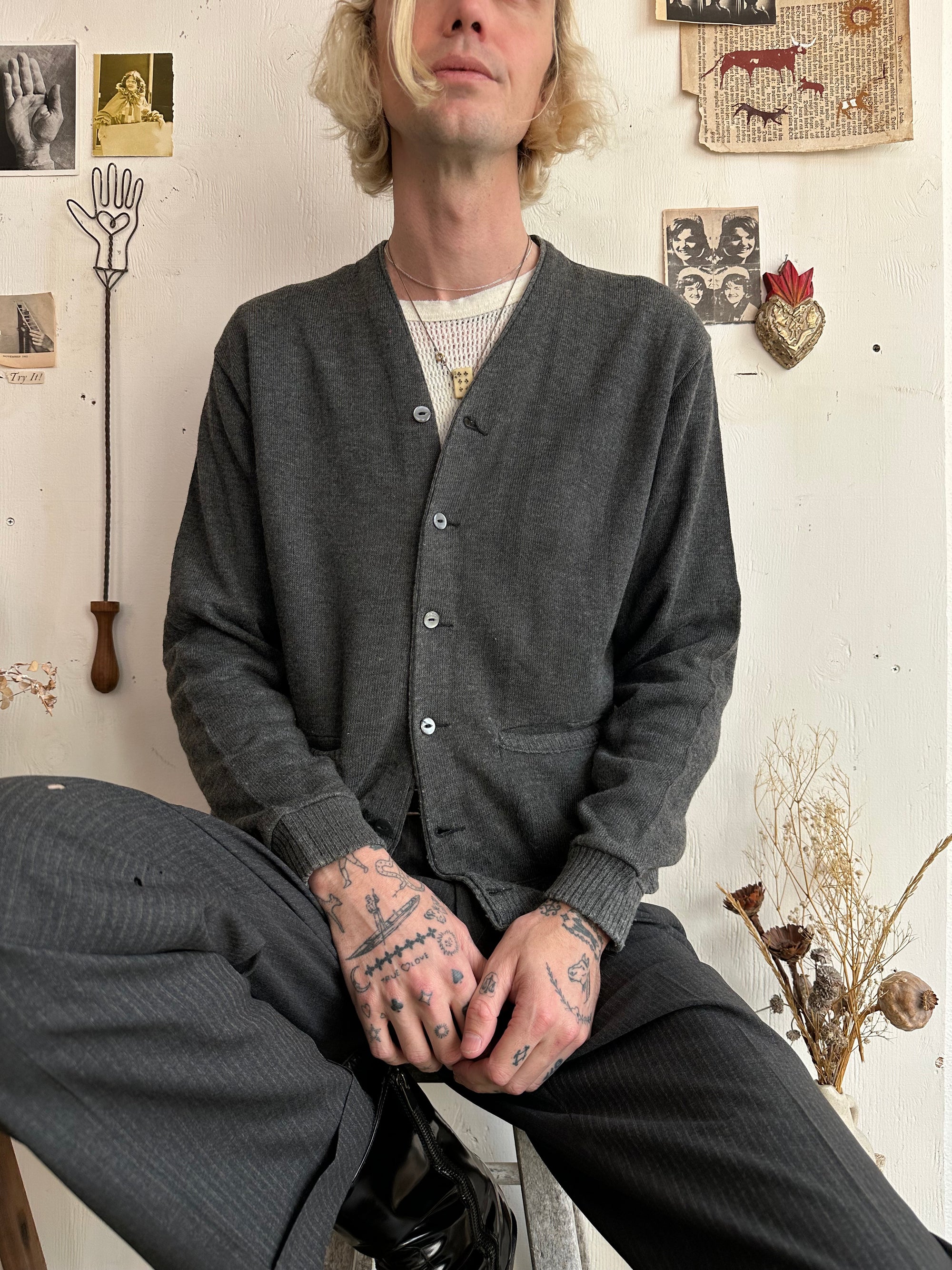 1960s Faded Cardigan