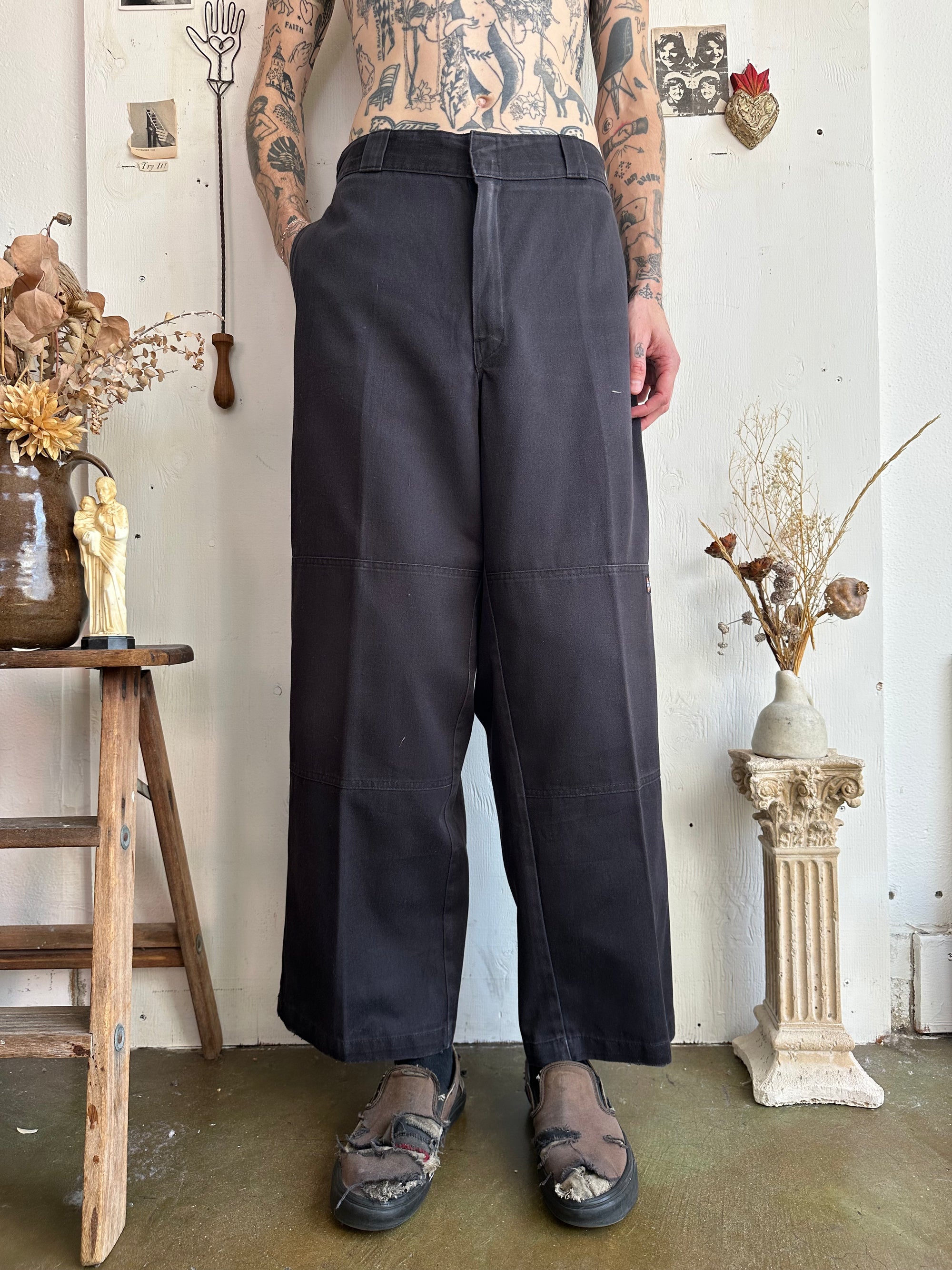 1990s Faded Double Knee Baggy Dickies
