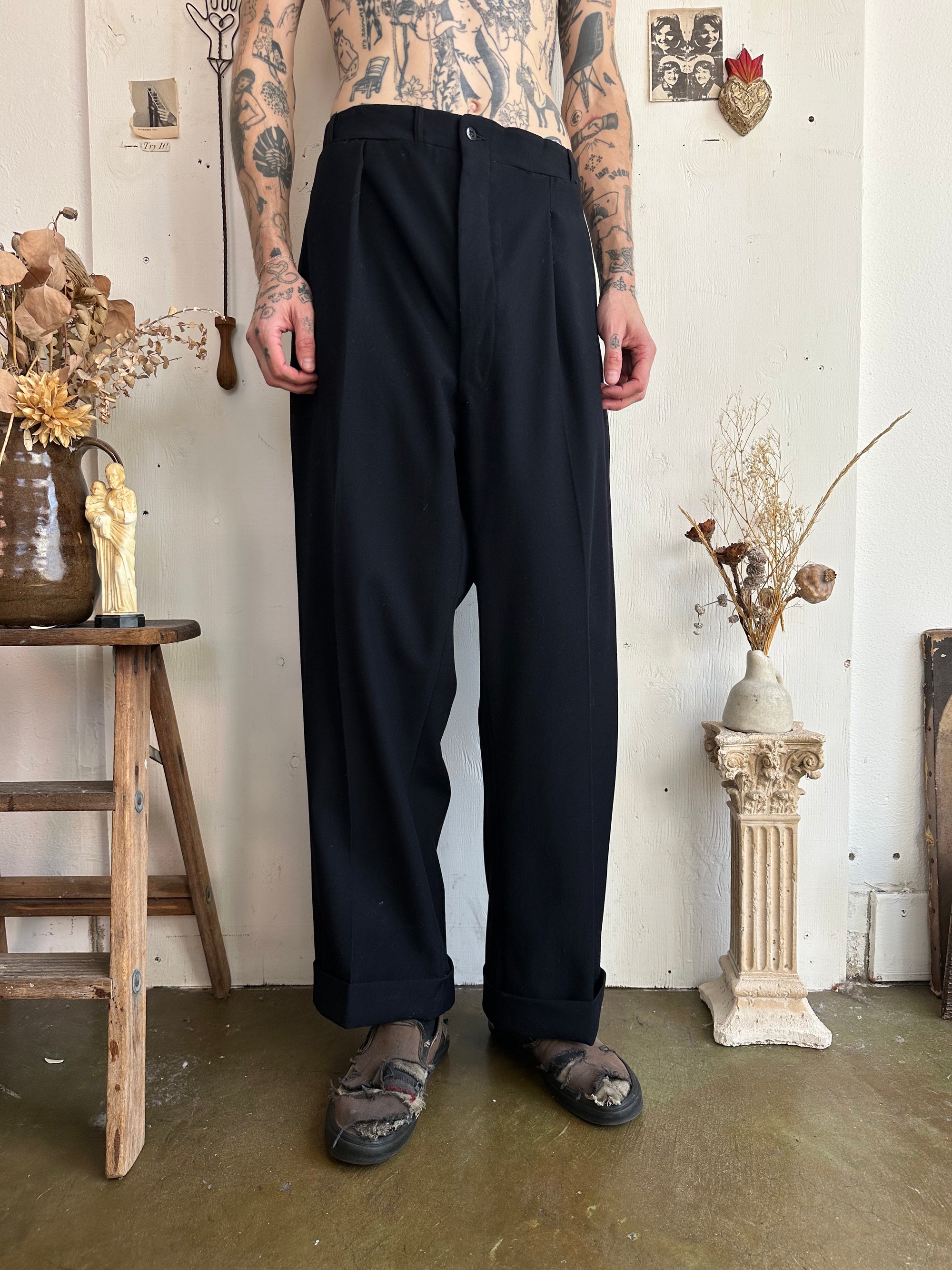 1960s Baggy Trouser