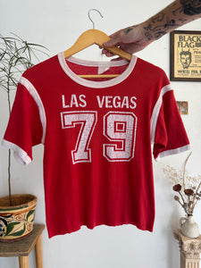 1970s Cropped Las Vegas Jersey Tee