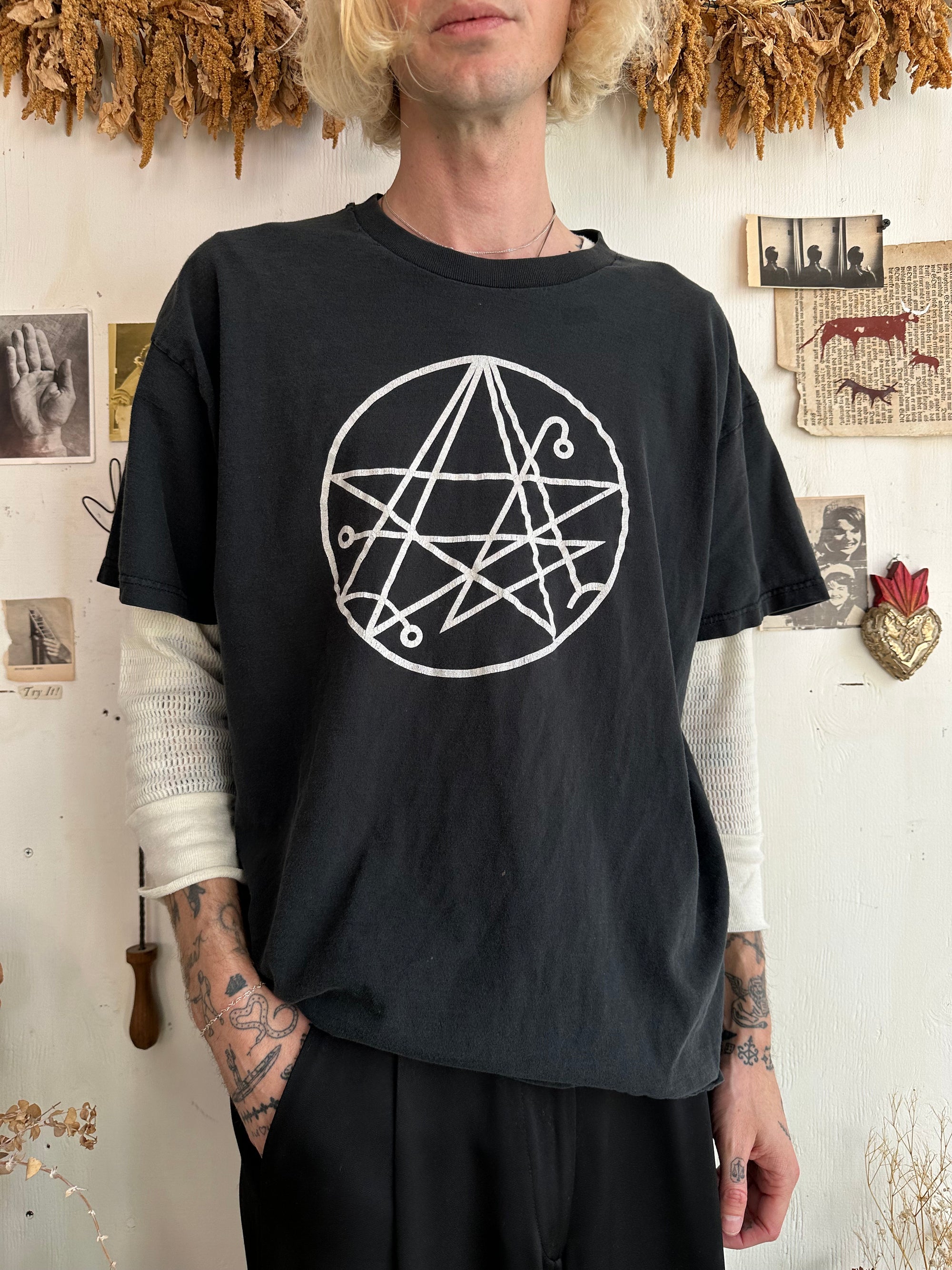2000s Necronomicon Sigil Tee