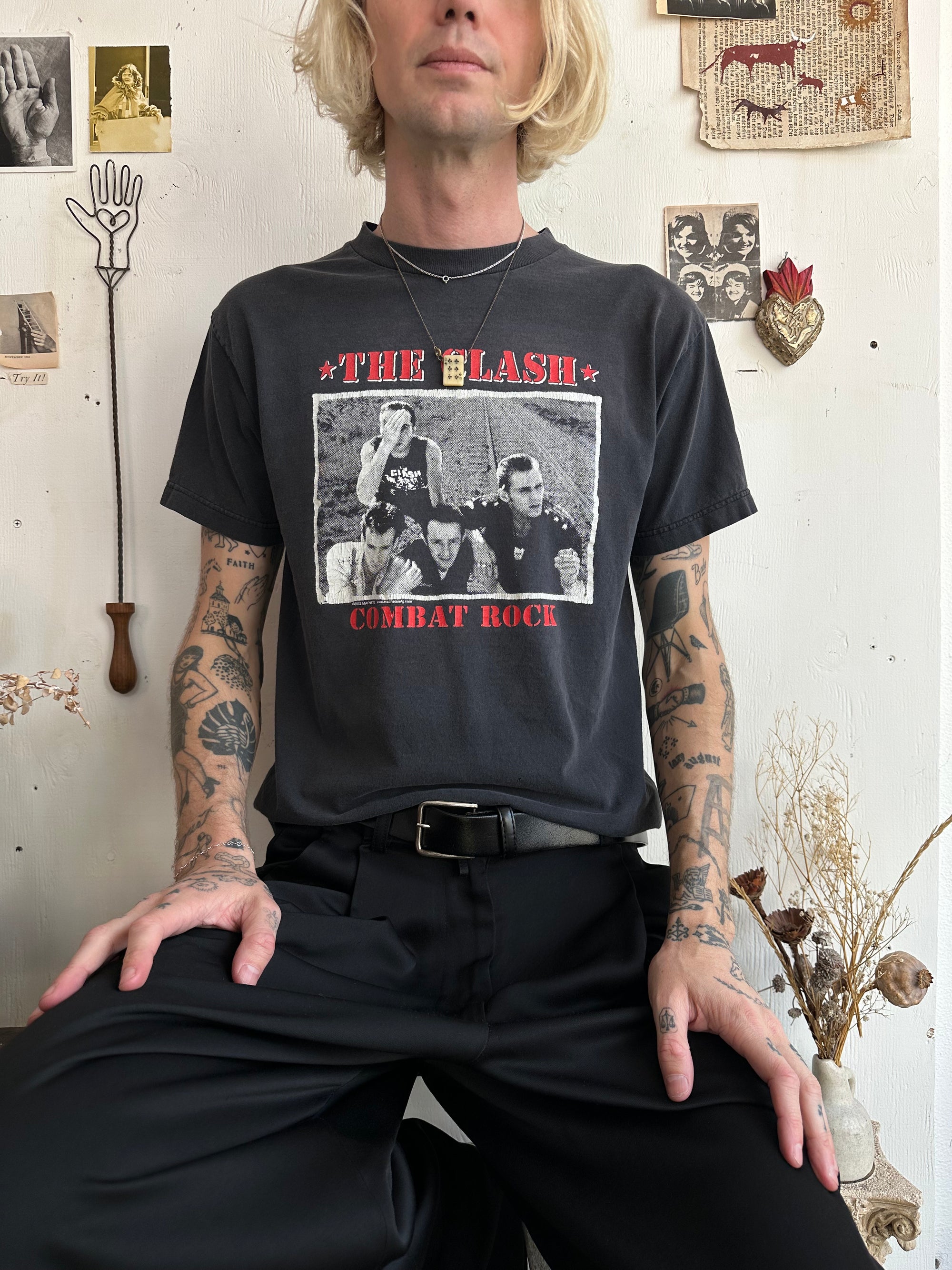 2002 The Clash Combat Rock T-Shirt