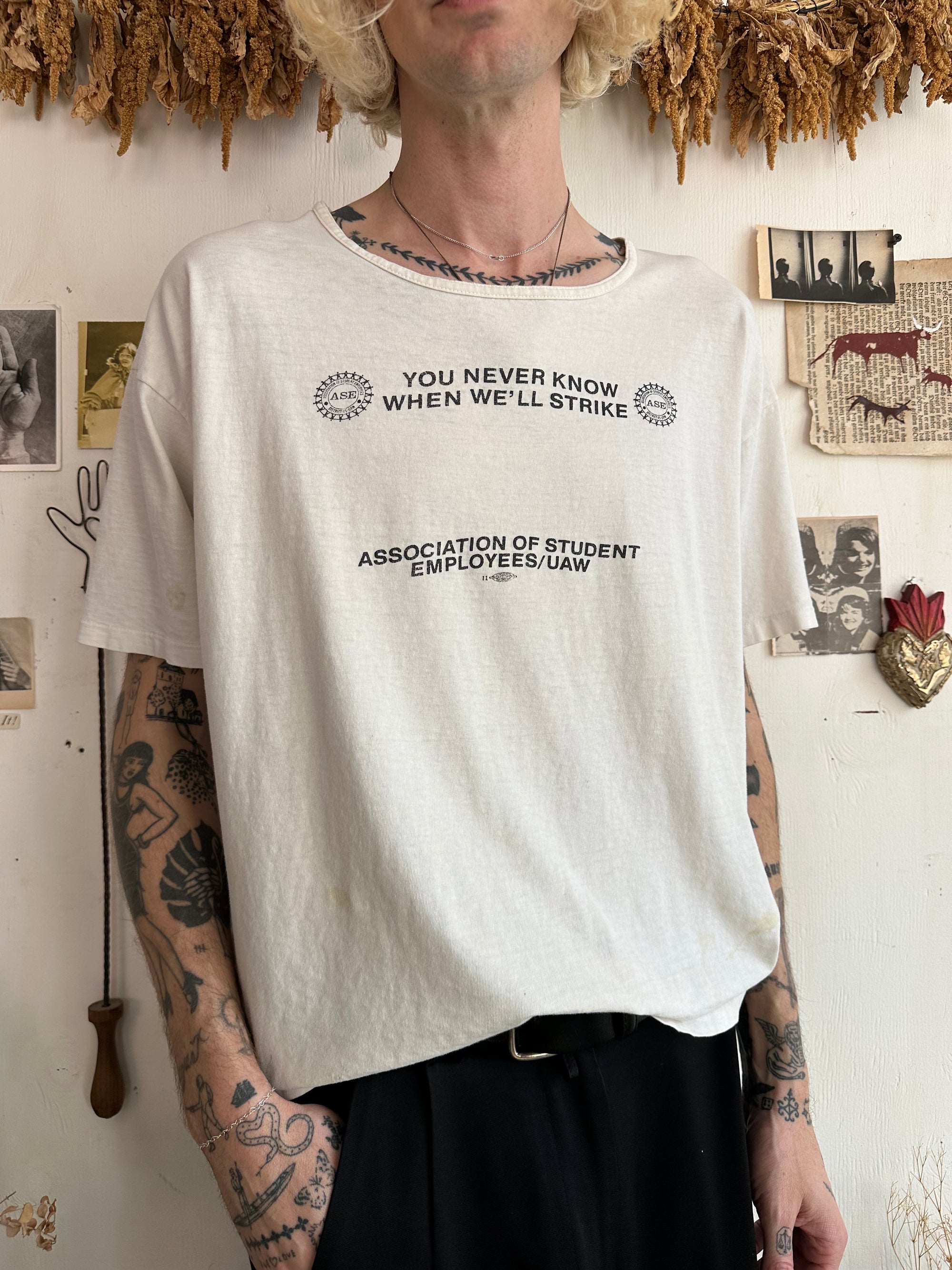 1990s Union Strike T-Shirt
