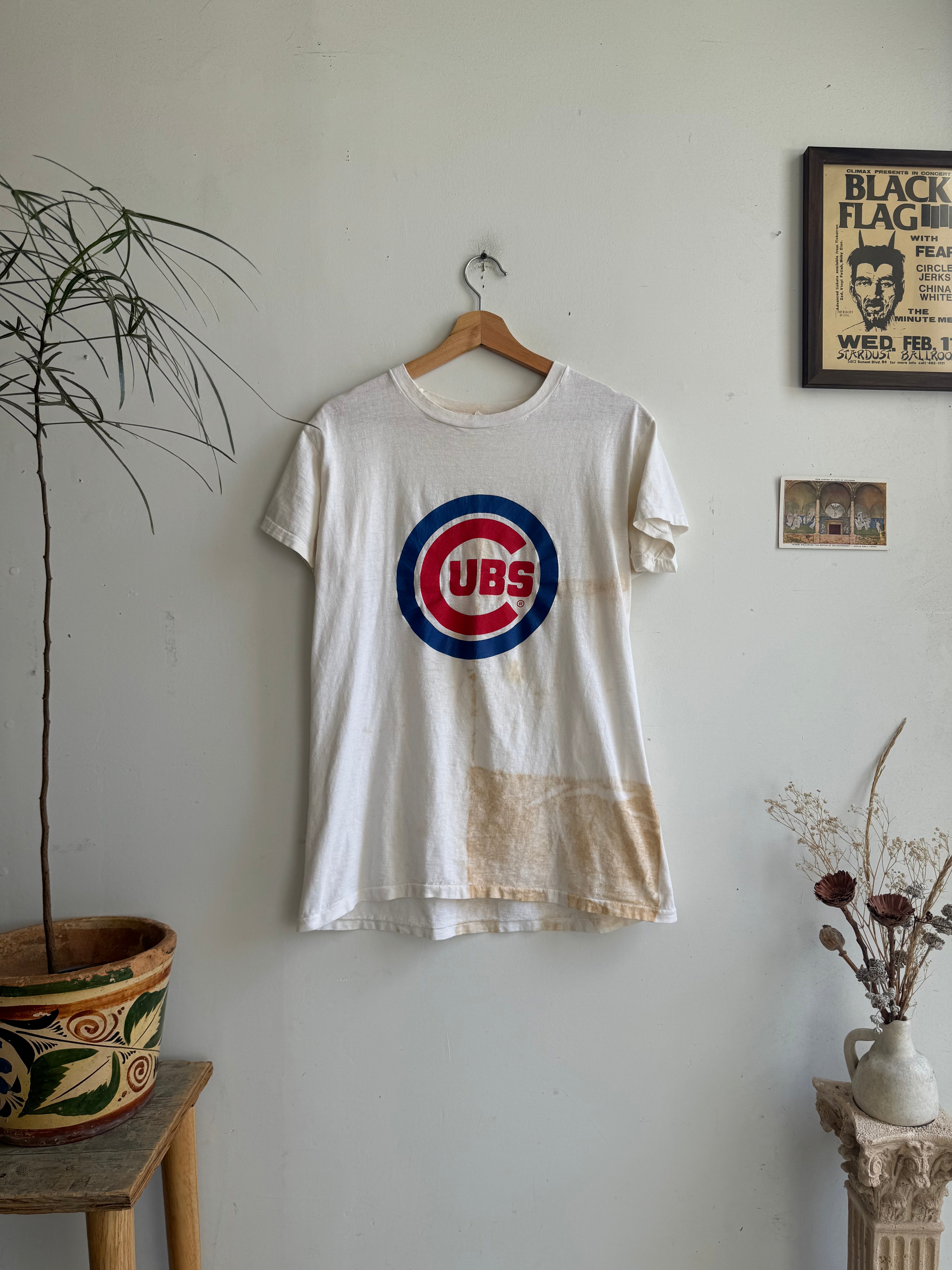 1970s Well-Worn Chicago Cubs T-Shirt (M/L)