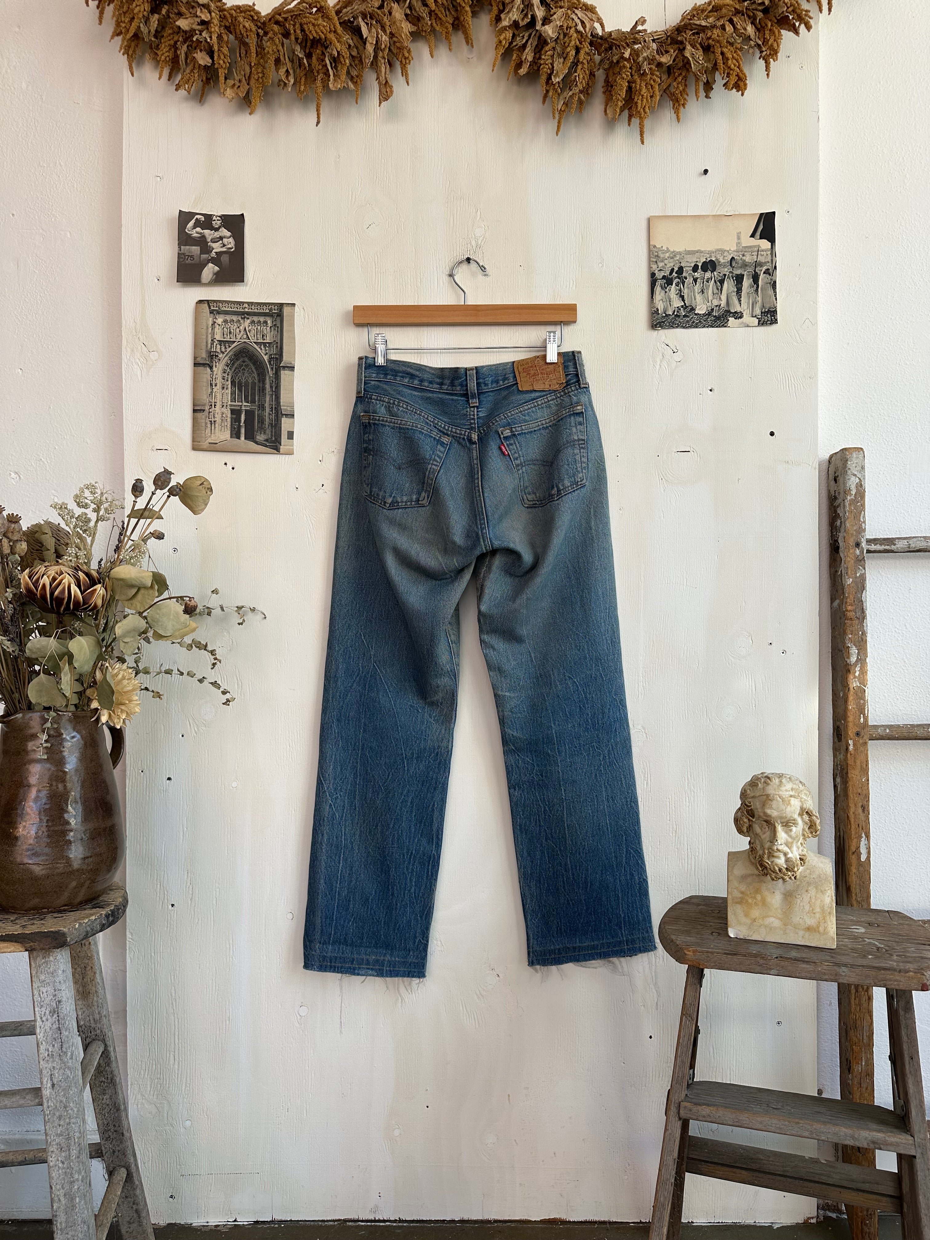 1970s Well-Worn Levis 501s (29/29)