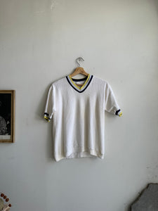 1970s French Terry V-Neck (S/M)