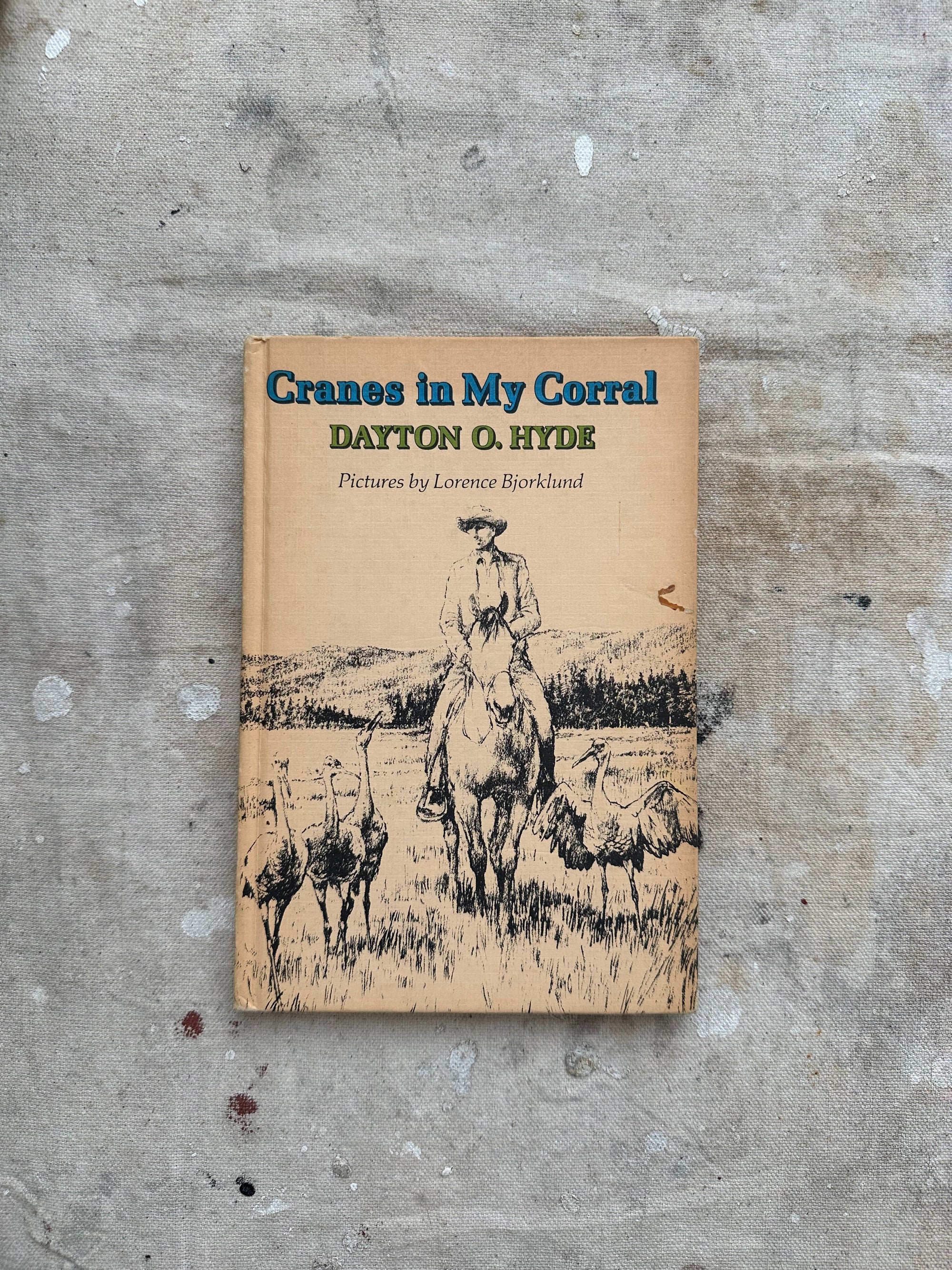 1971 Cranes in My Corral