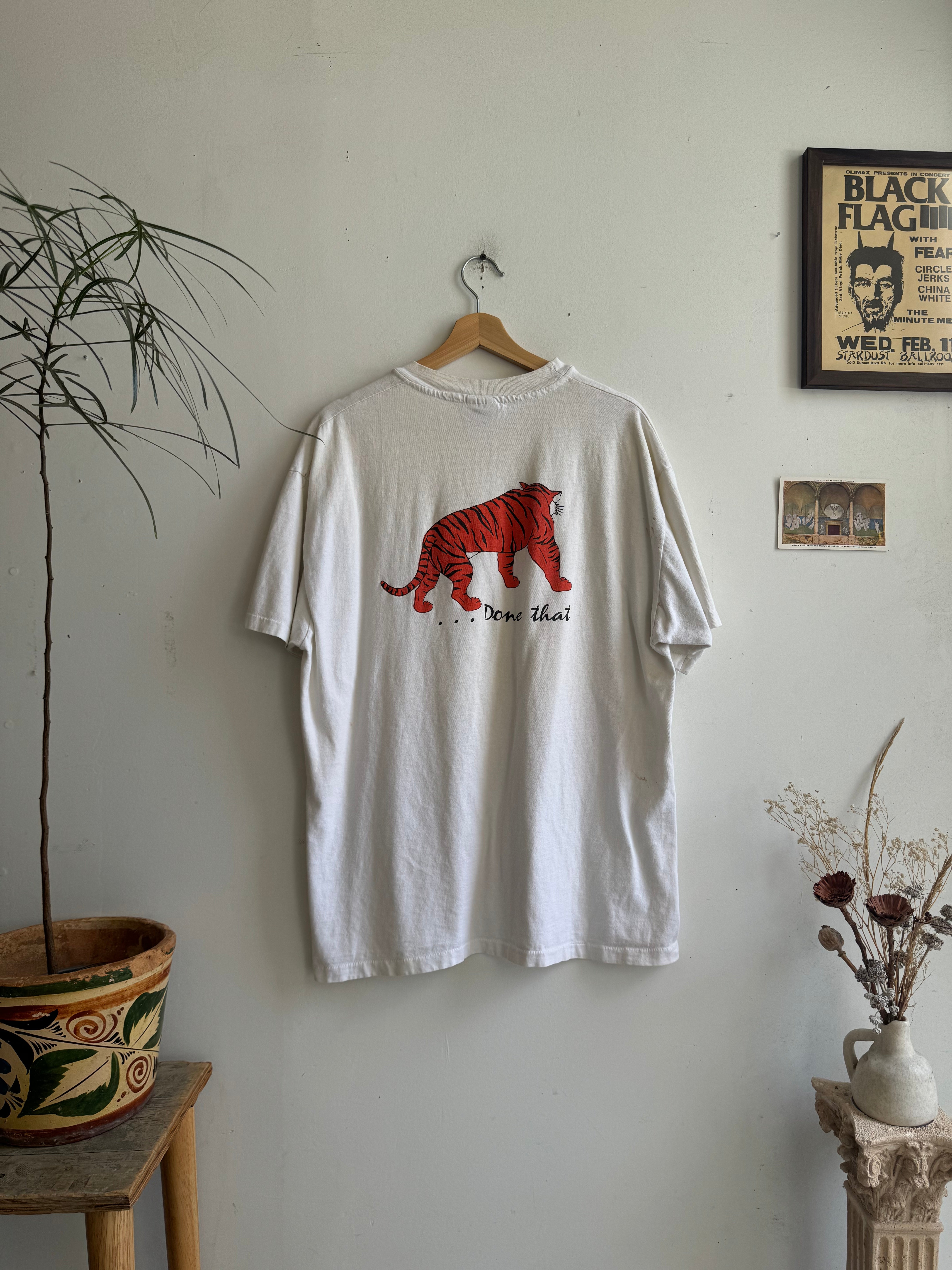 1990s Been There Done That Tiger T-Shirt (XXL)