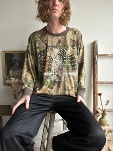 1980s Screen-Printed Ranger Camo Long Sleeve (XL)