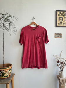 1990s Well-Worn Red Pocket Blank (XL)