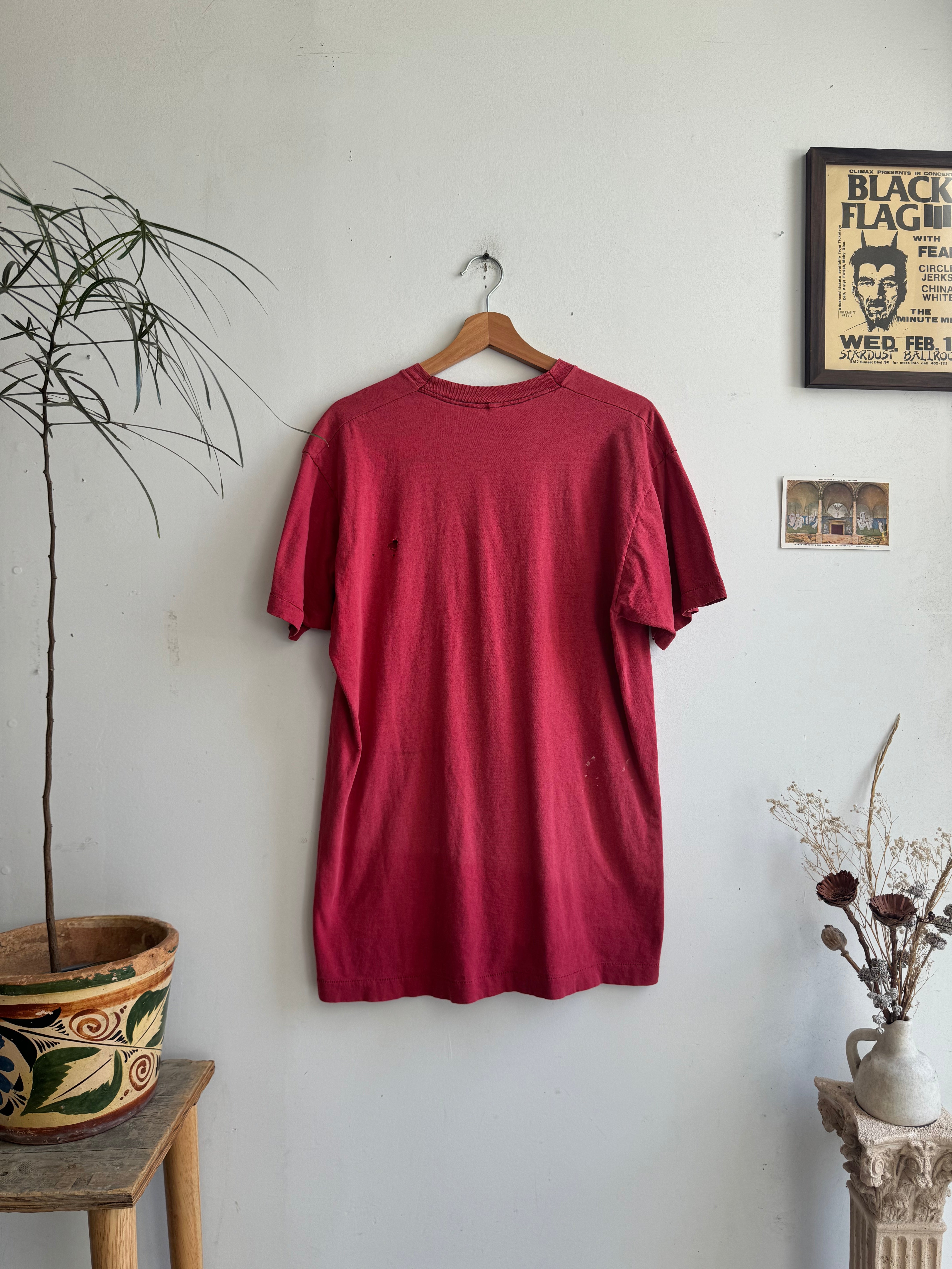 1990s Well-Worn Red Pocket Blank (XL)
