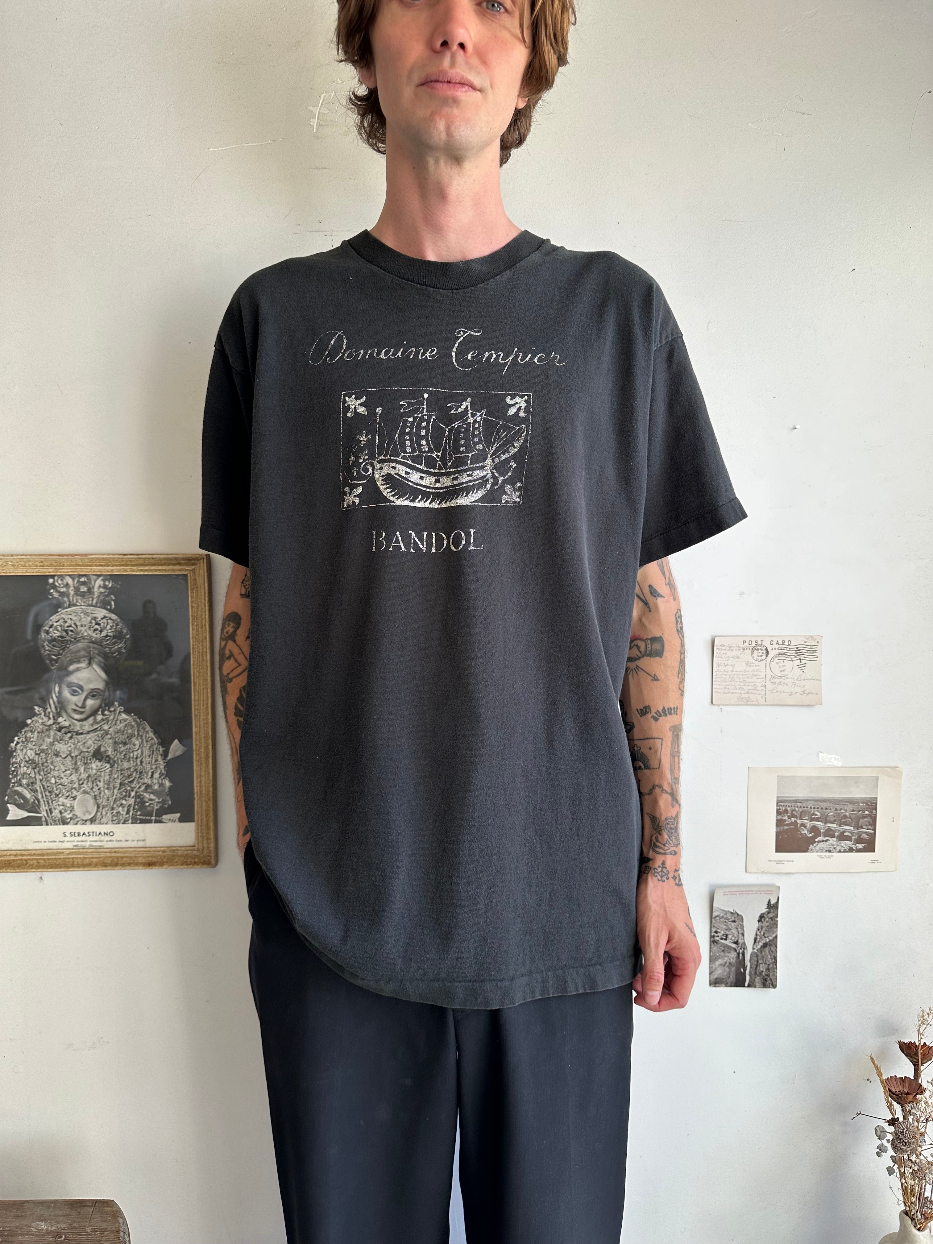 1990s Faded Domaine Tempier Wines Tee (XL)