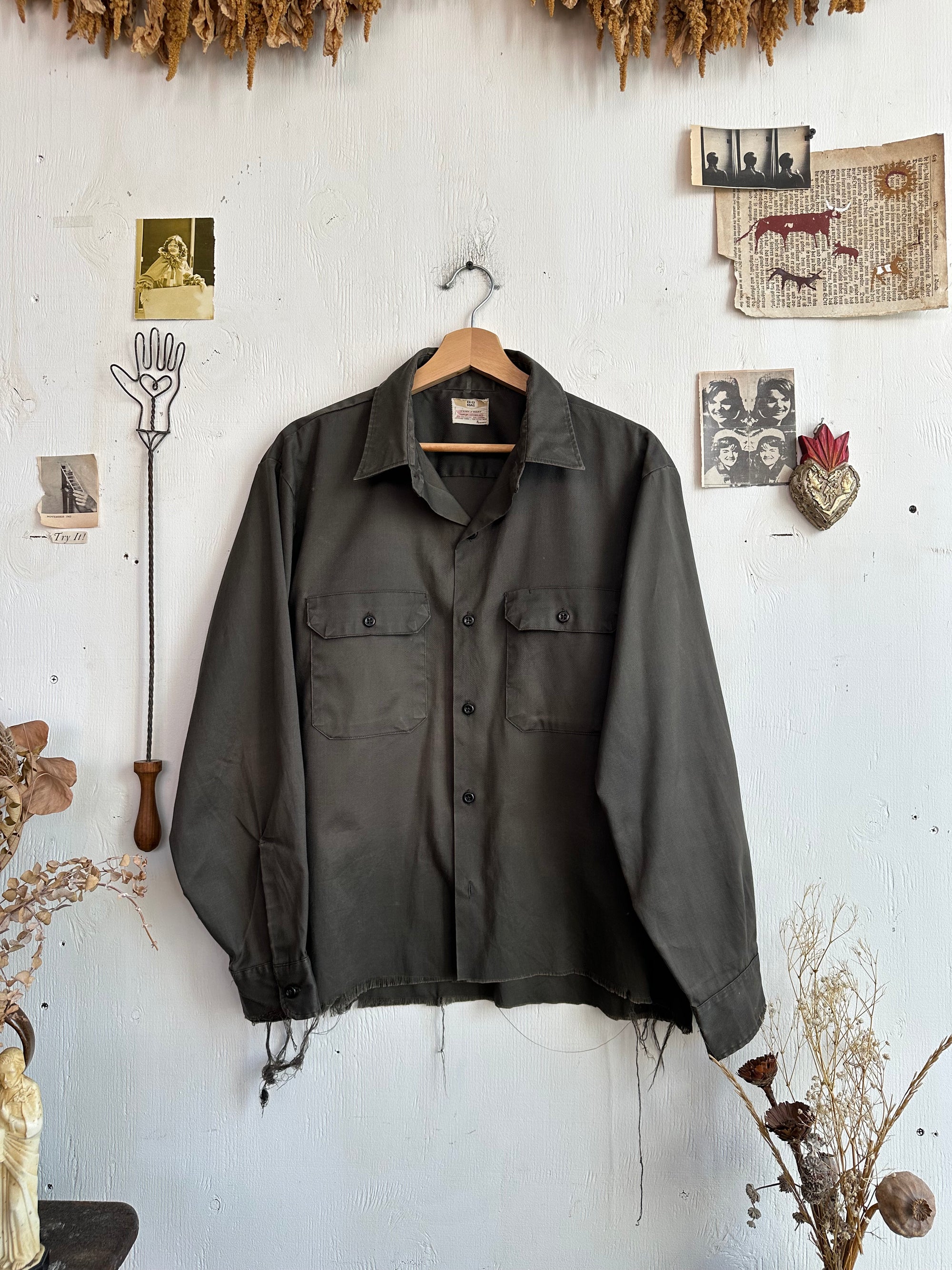 1970s Big Mac Chopped Work Shirt