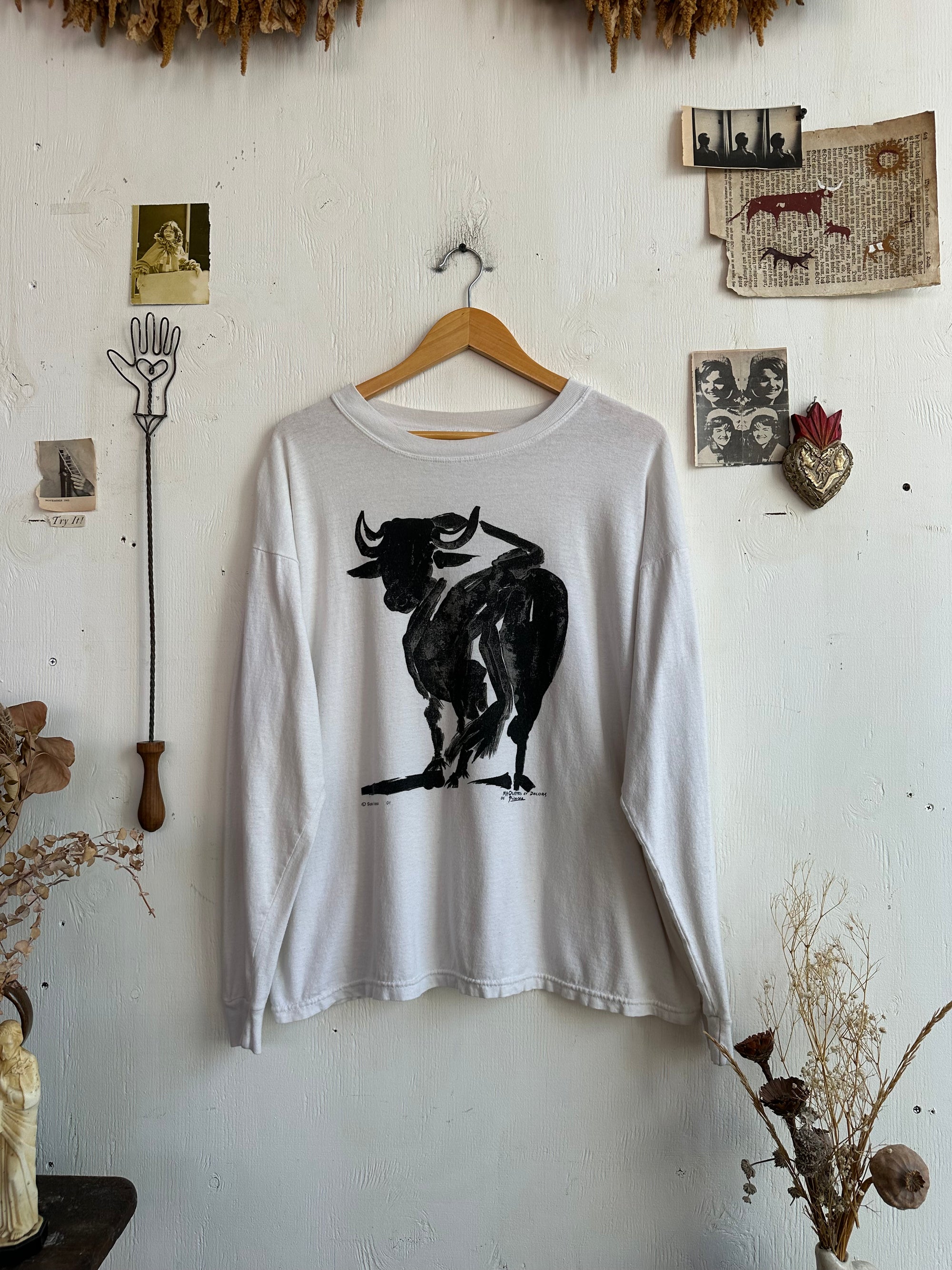 2001 Picasso Bull Painting Long Sleeve