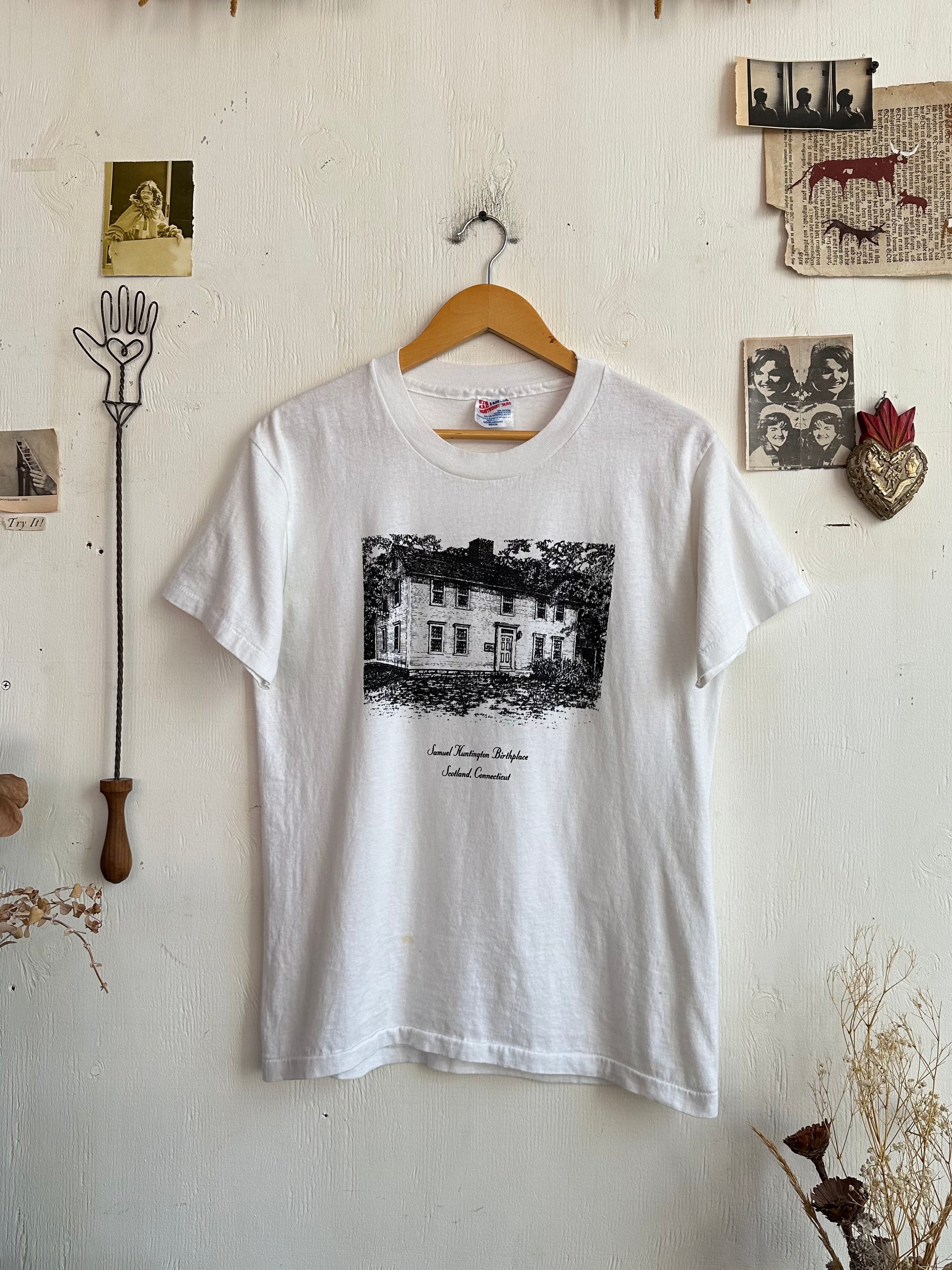 1980s Samuel Huntington Birthplace T-Shirt