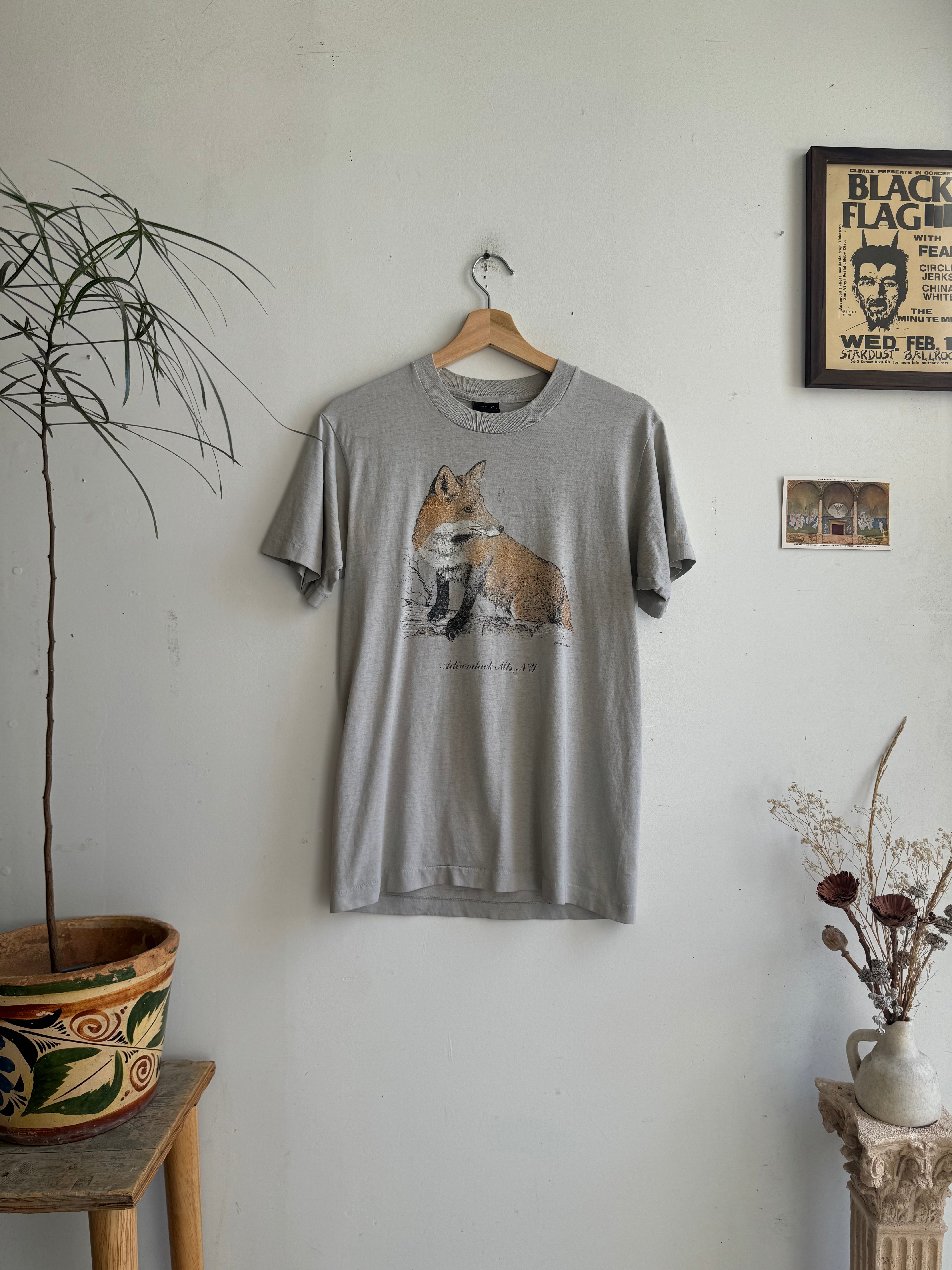 1980s Faded Fox T-Shirt (M/L)