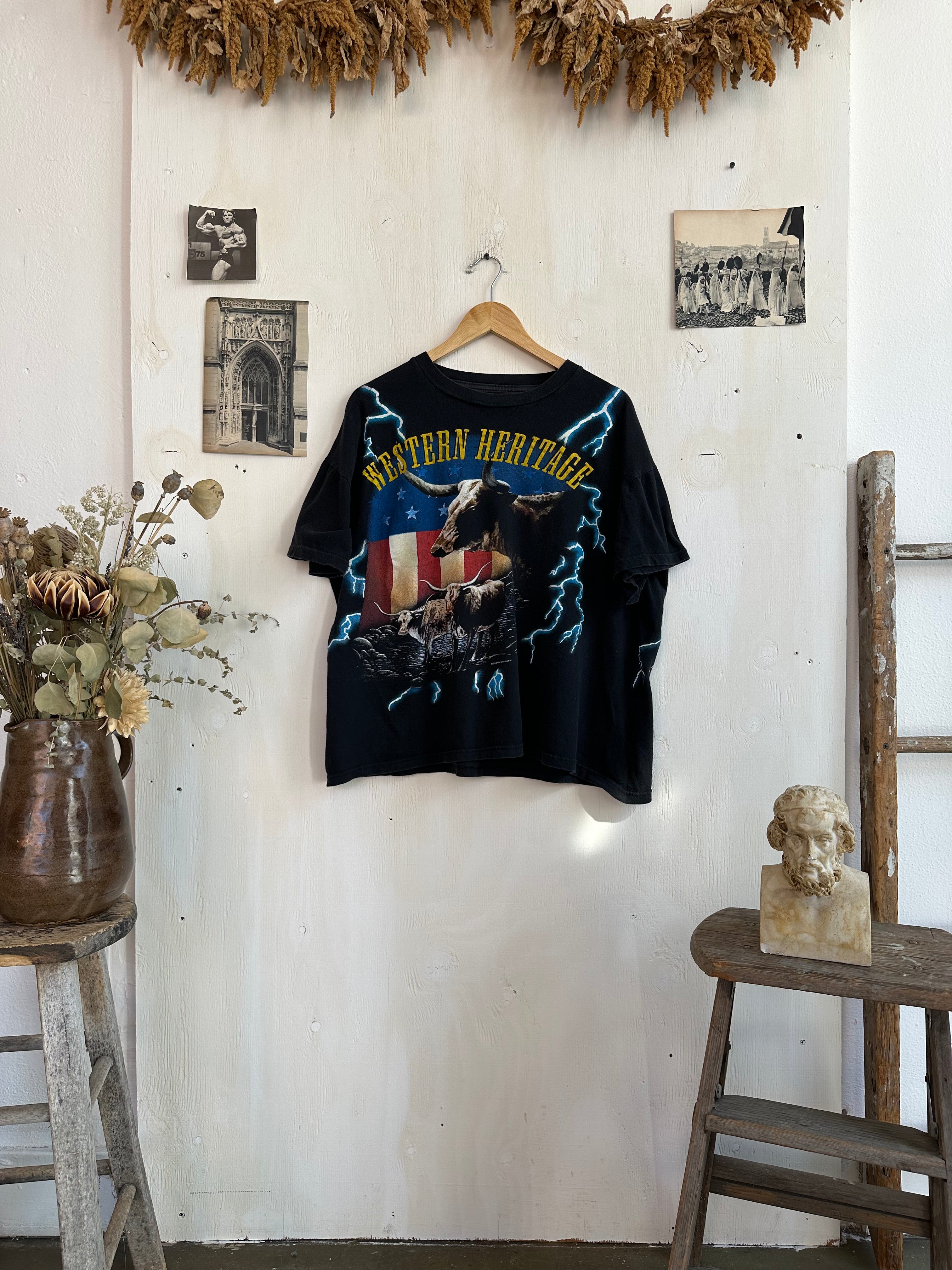 1990s Western Heritage Tee (Boxy XL)
