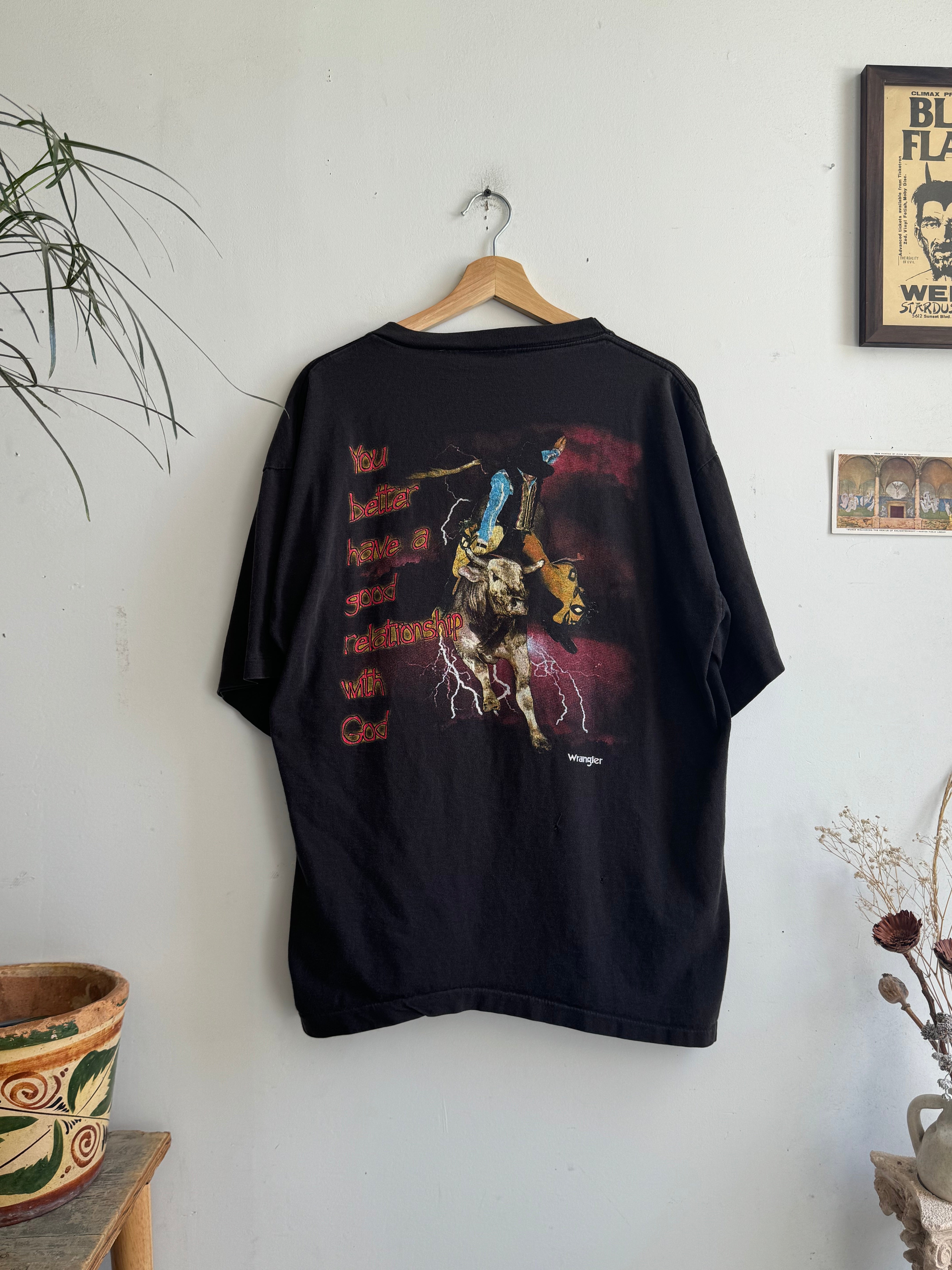 1990s Wrangler Rodeo T-Shirt (XXL)