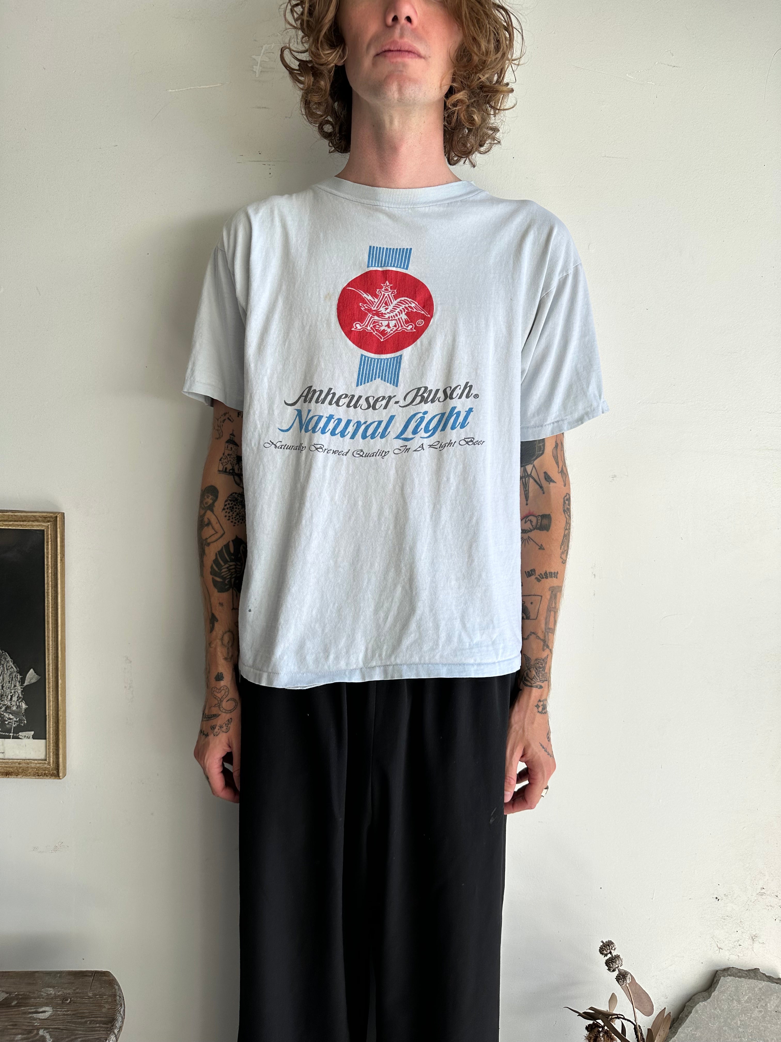 1980s Faded Natural Light Tee (M/L)