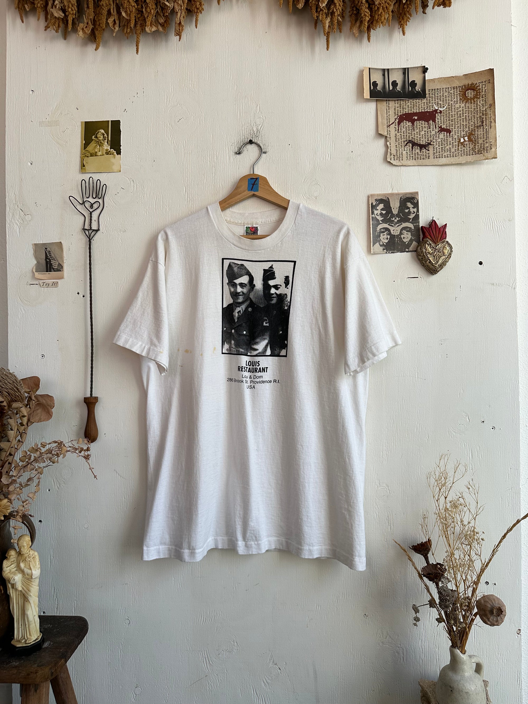 1990s Louis Restaurant Portait Tee
